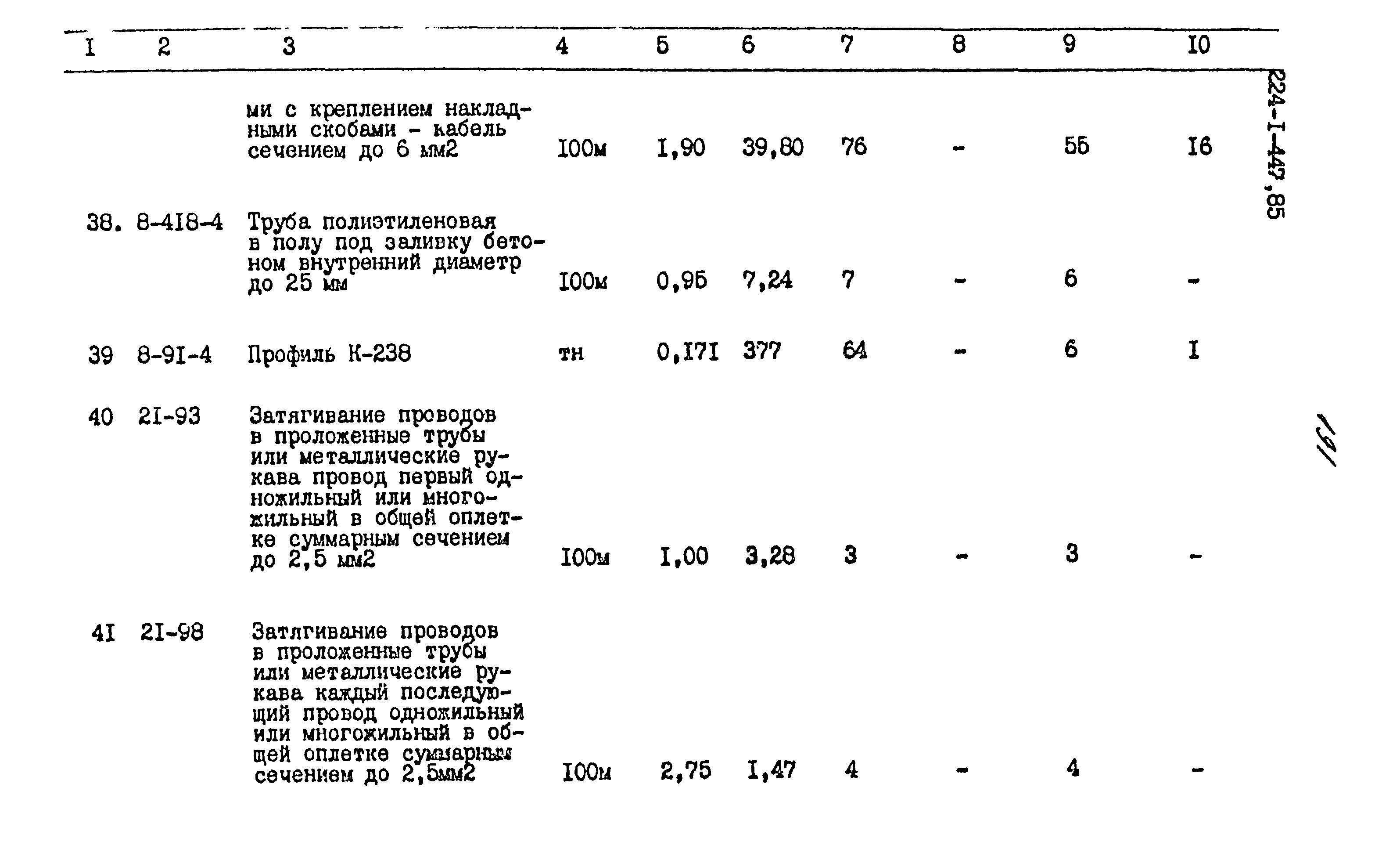 Типовой проект 224-1-447.85