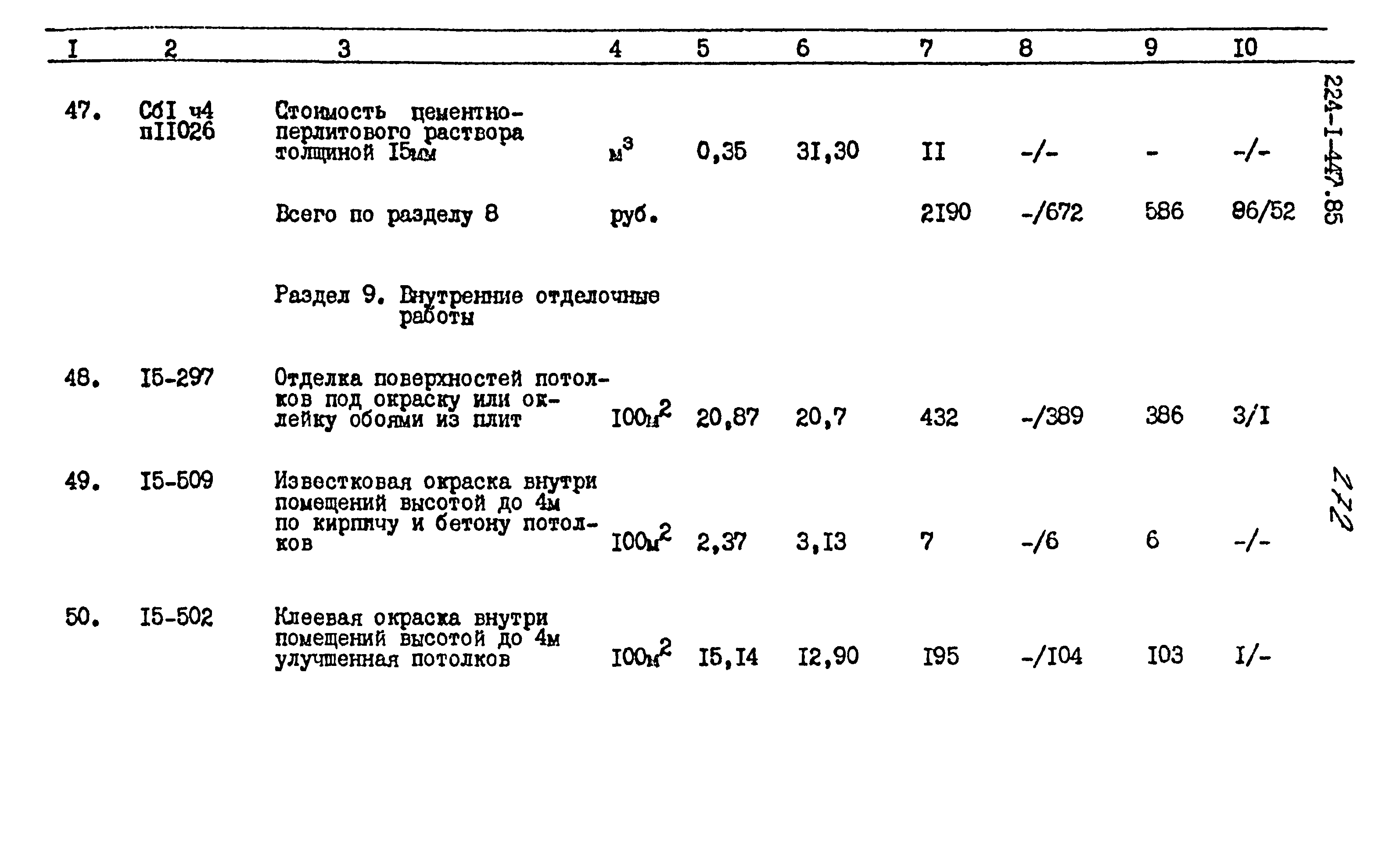 Типовой проект 224-1-447.85