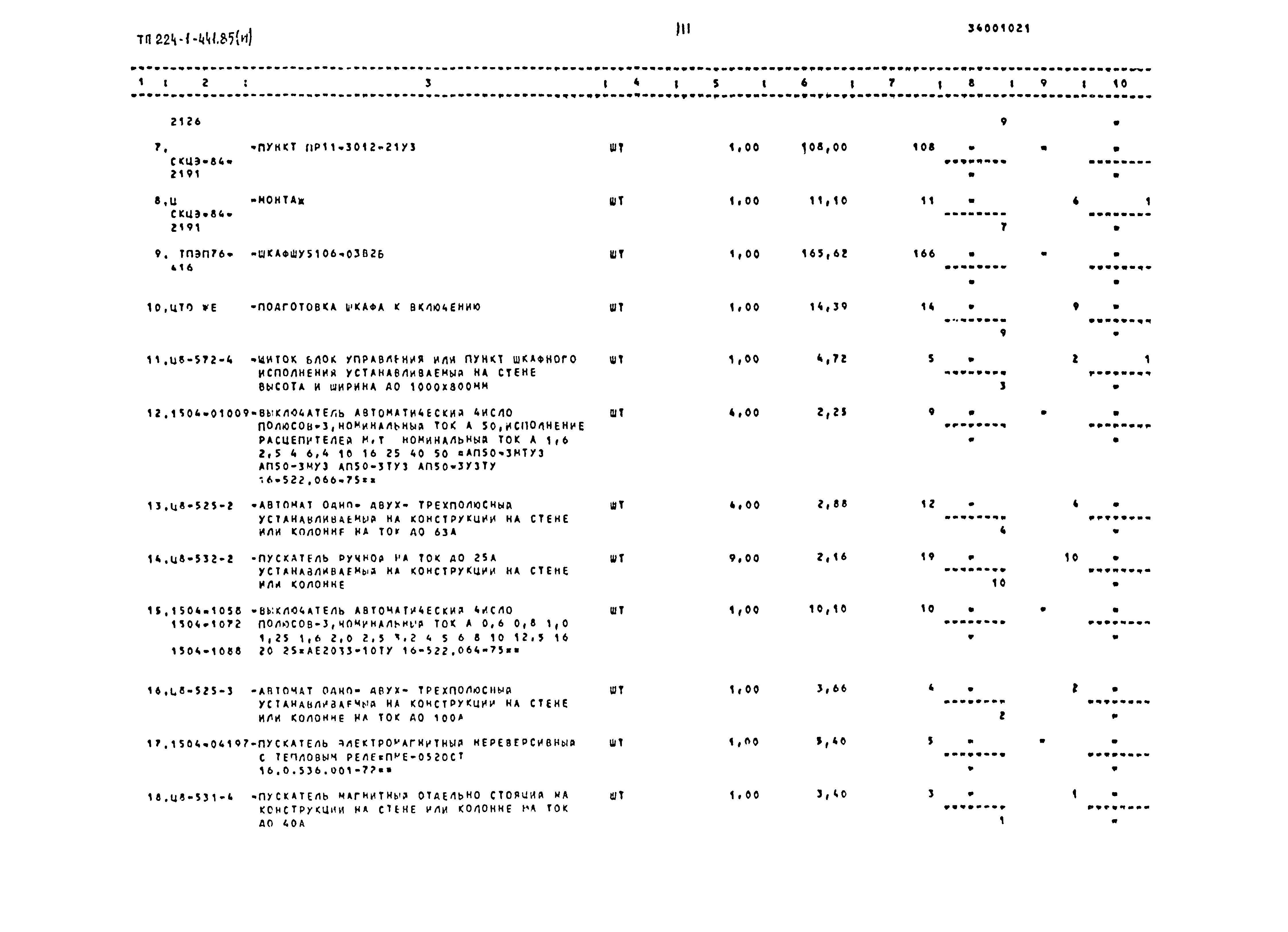 Типовой проект 224-1-441.85