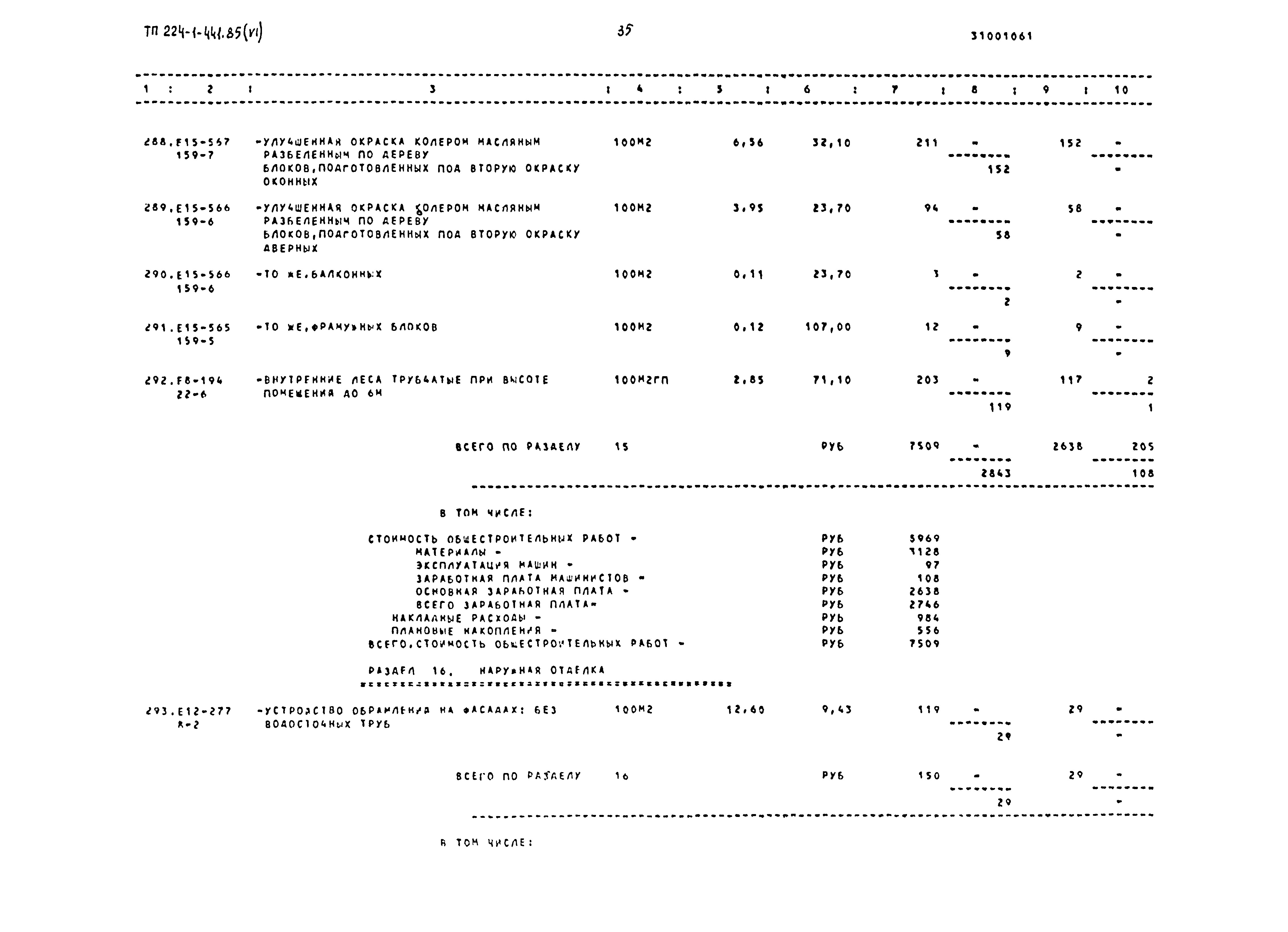 Типовой проект 224-1-441.85