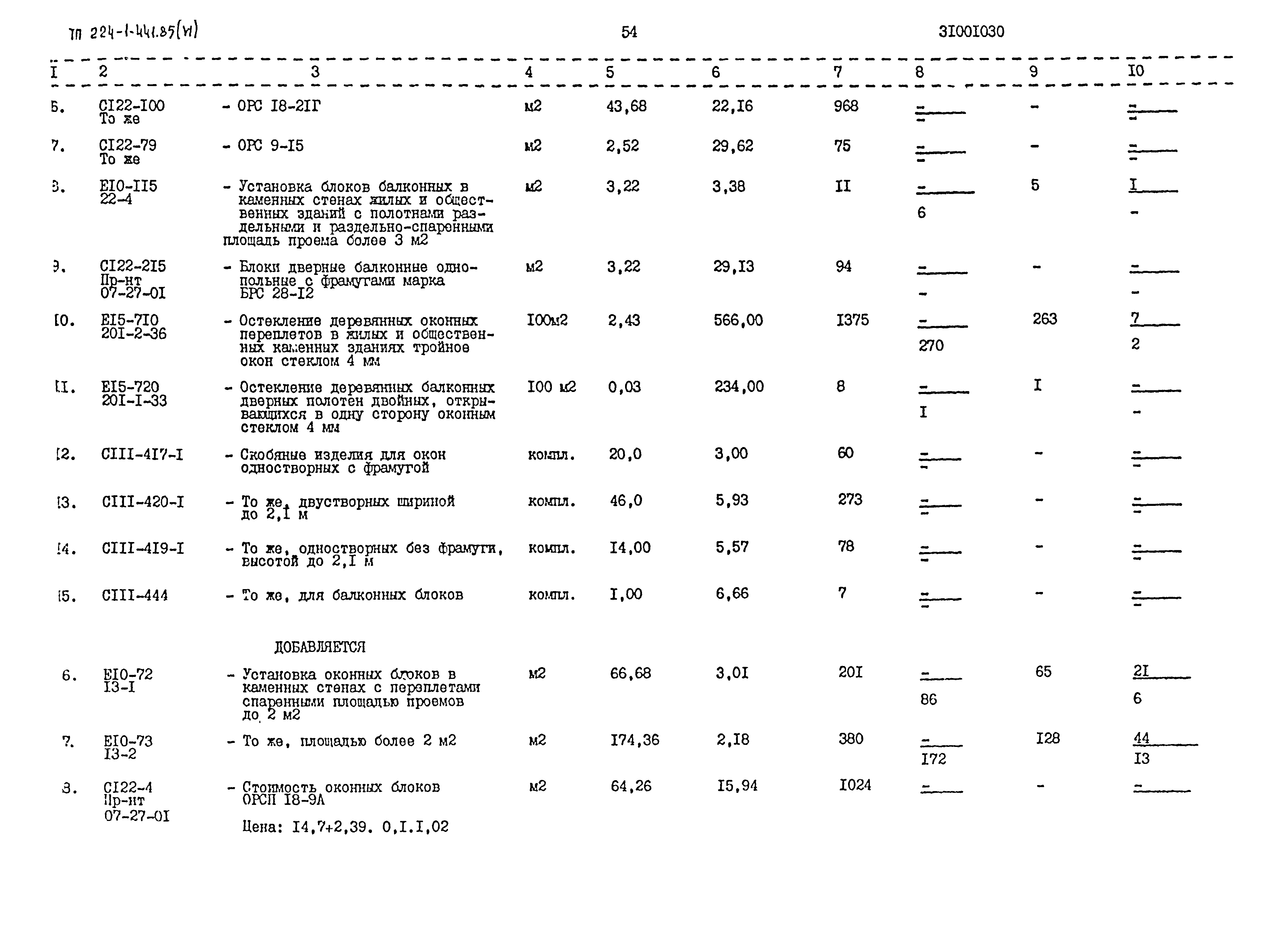 Типовой проект 224-1-441.85