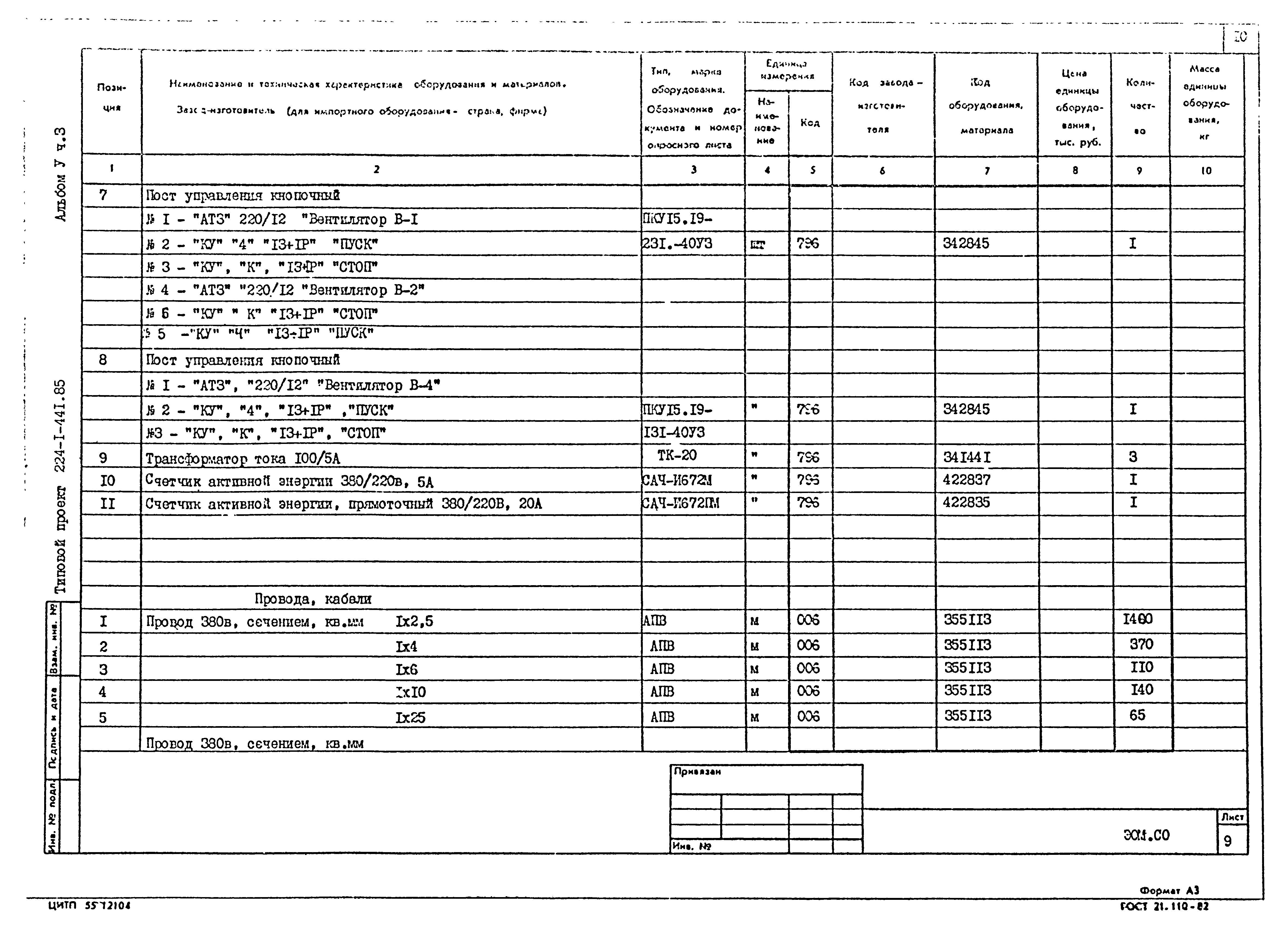 Типовой проект 224-1-441.85