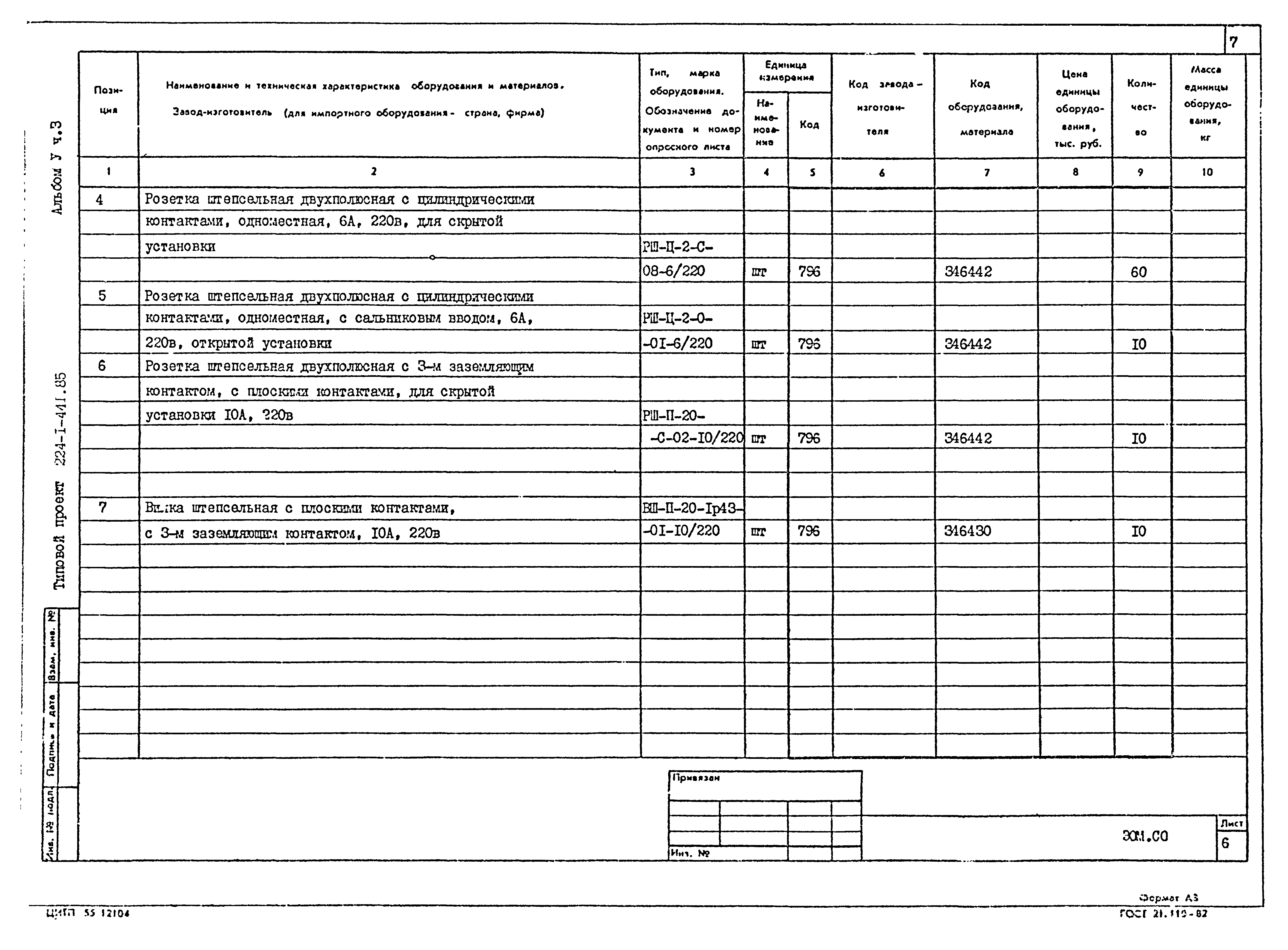 Типовой проект 224-1-441.85