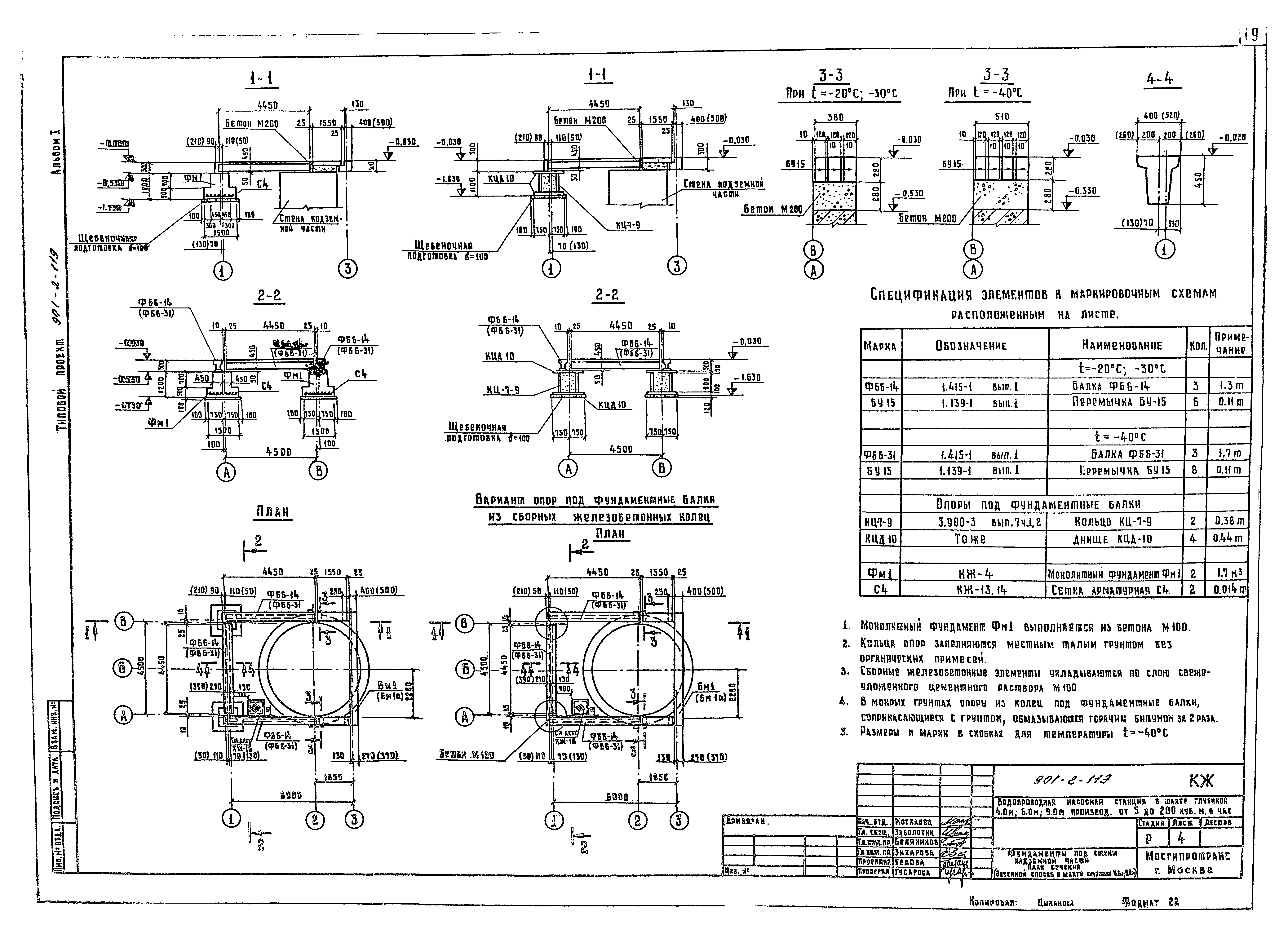 Типовой проект 901-2-119
