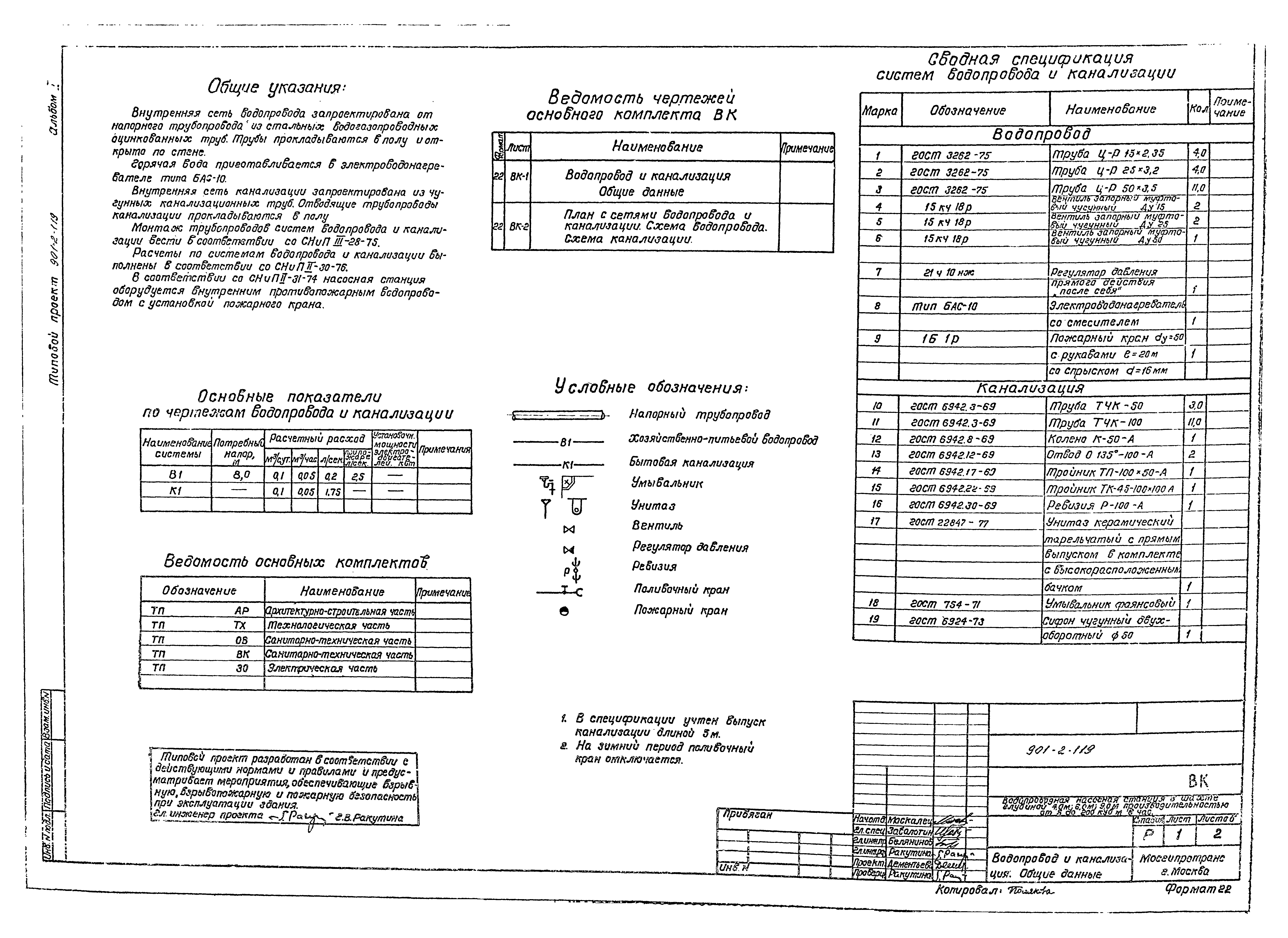 Типовой проект 901-2-119