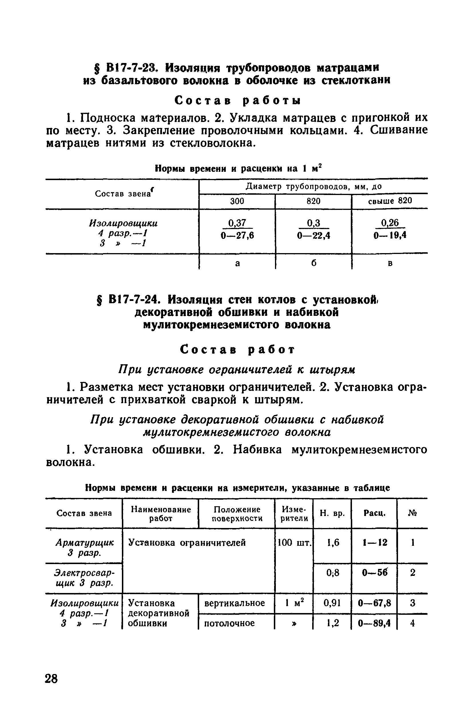 ВНиР В17-7