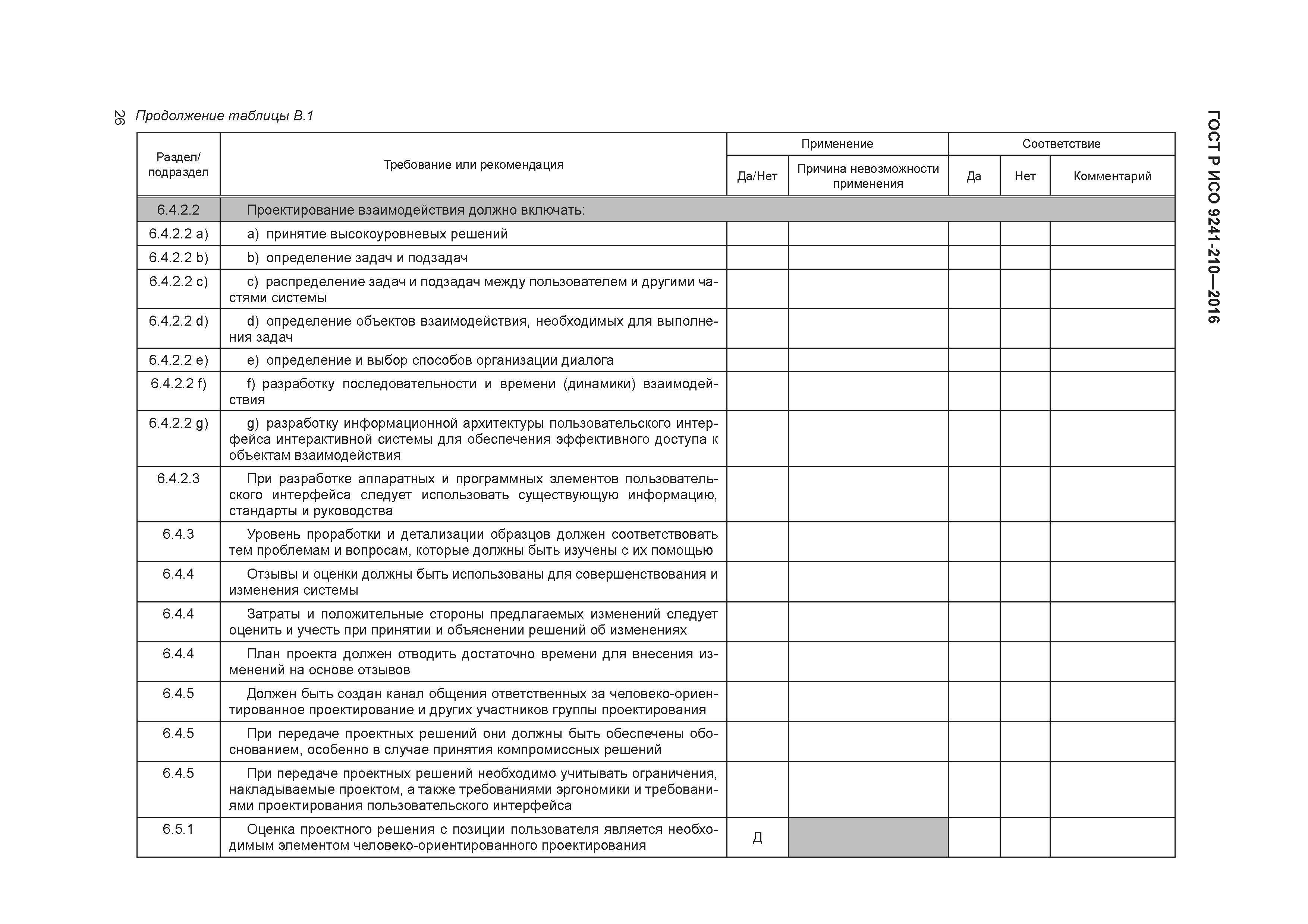 ГОСТ Р ИСО 9241-210-2016