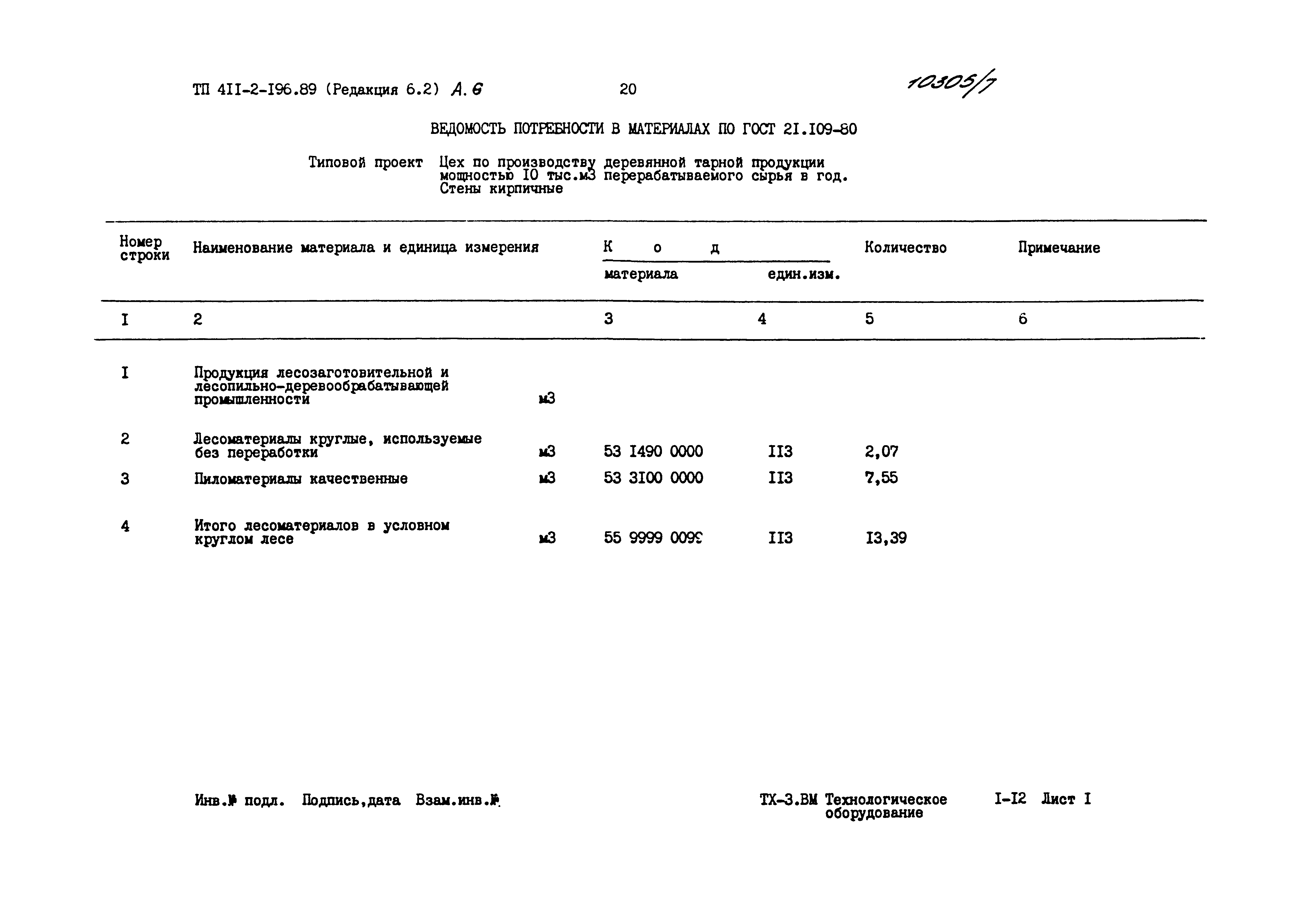 Типовой проект 411-2-196.89