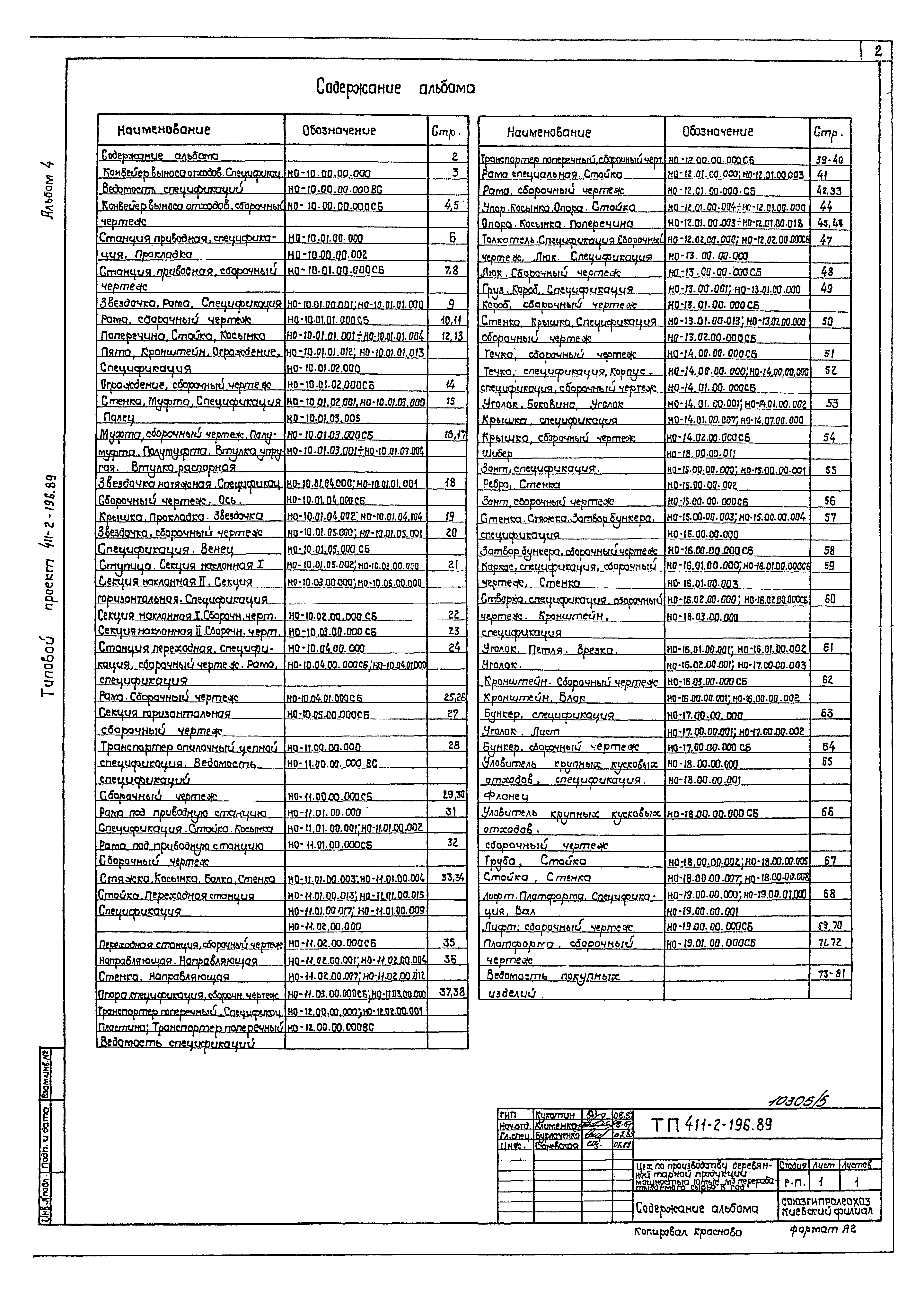 Типовой проект 411-2-196.89