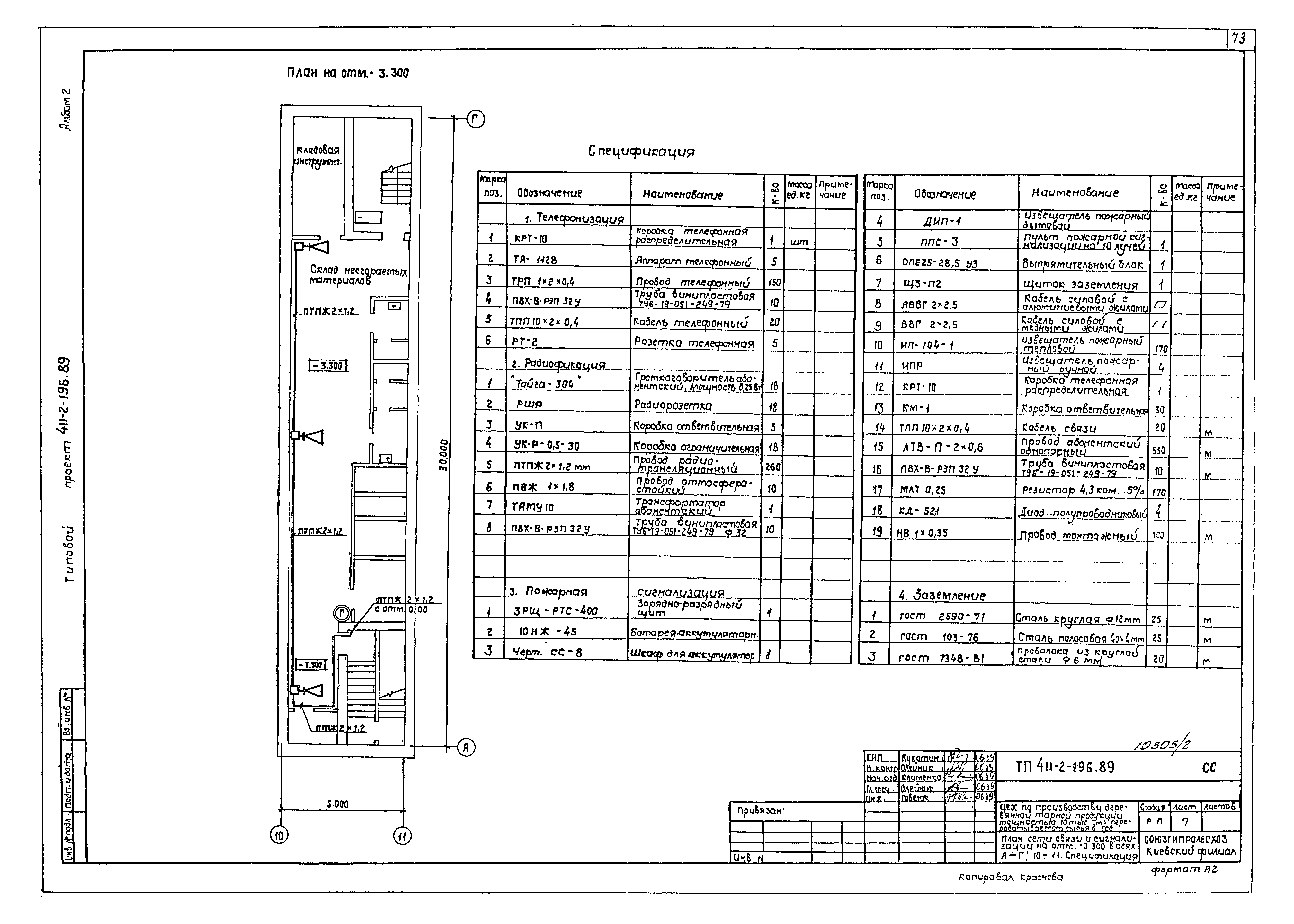 Типовой проект 411-2-196.89