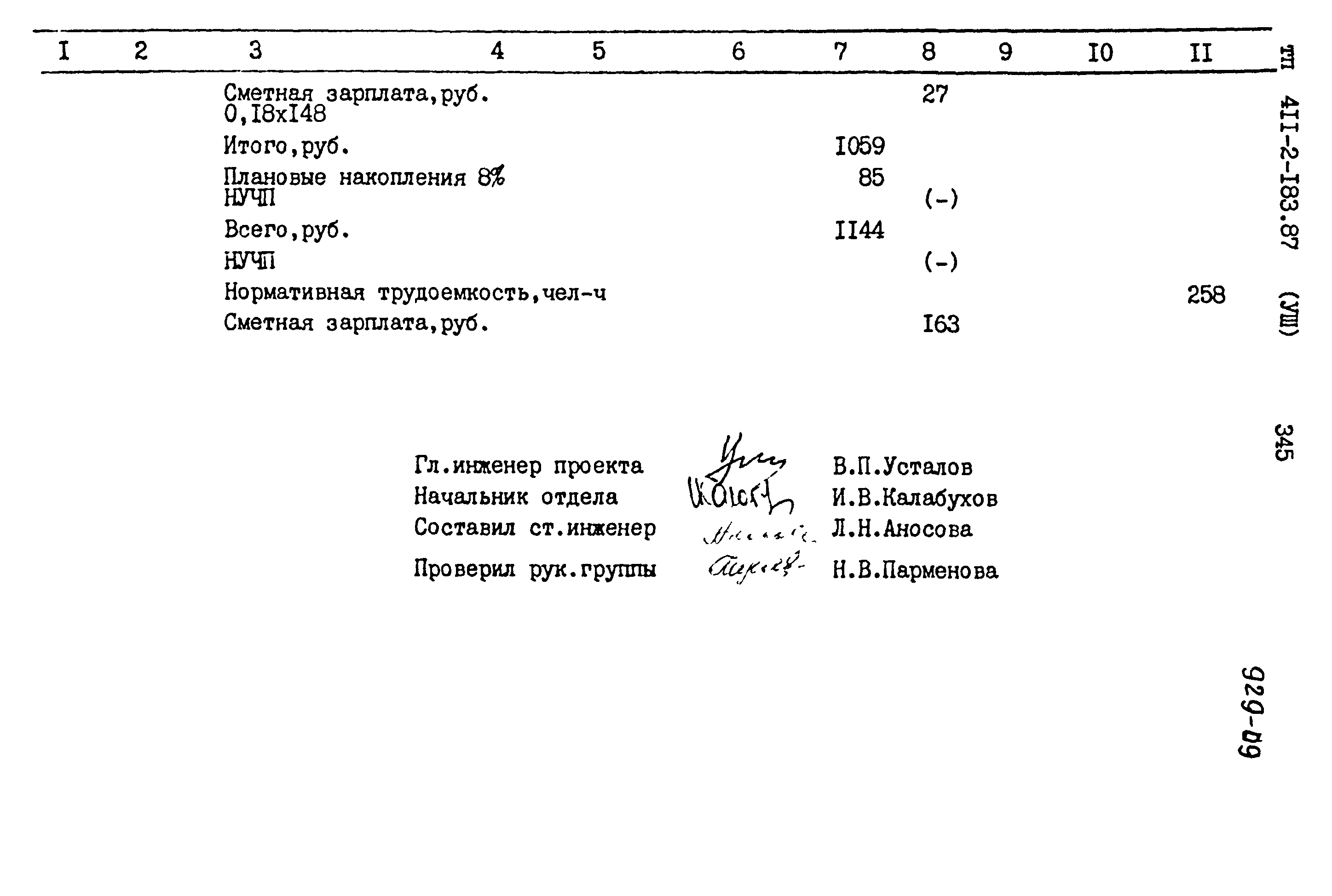 Типовой проект 411-2-183.87