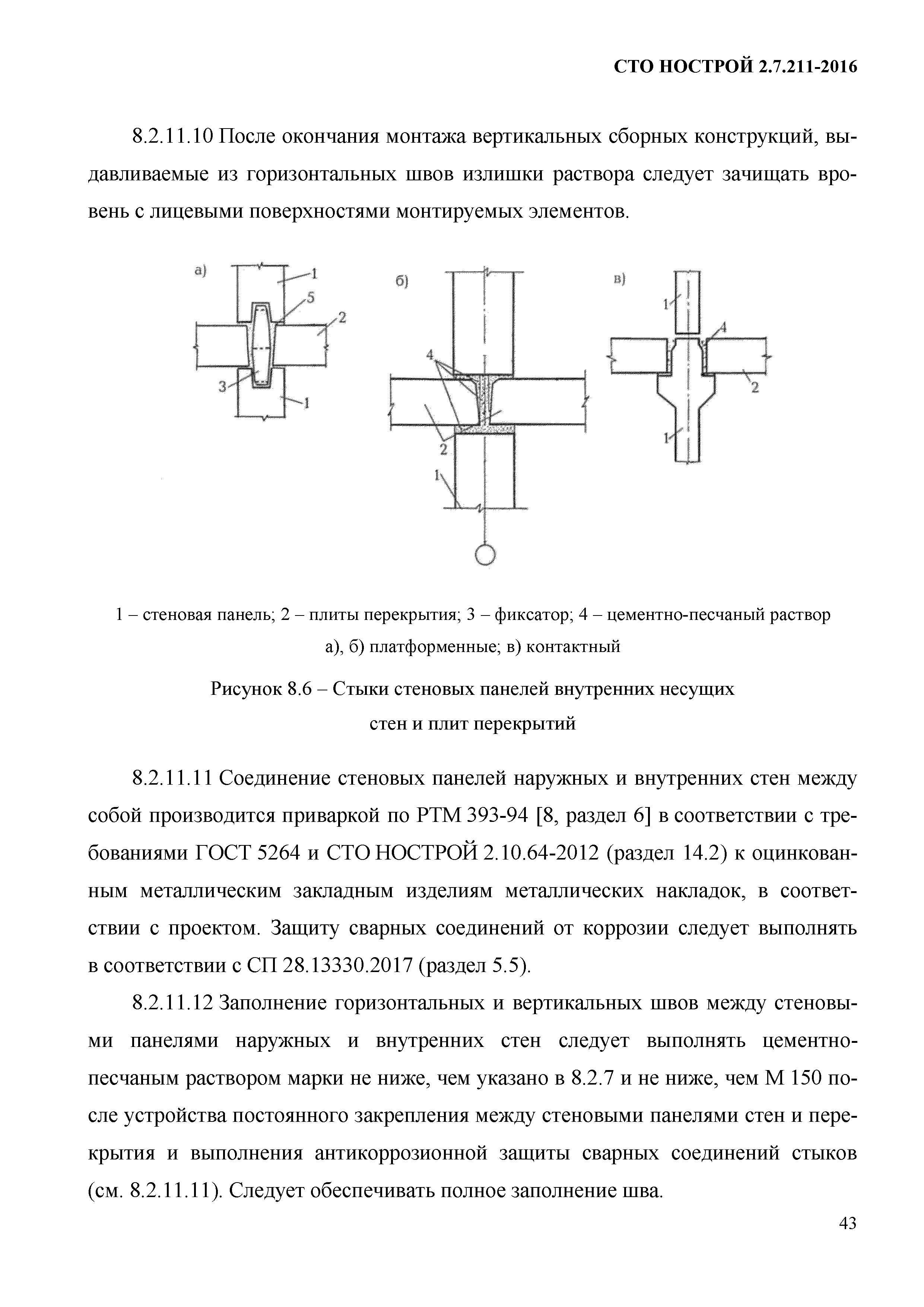 СТО НОСТРОЙ 2.7.211-2016