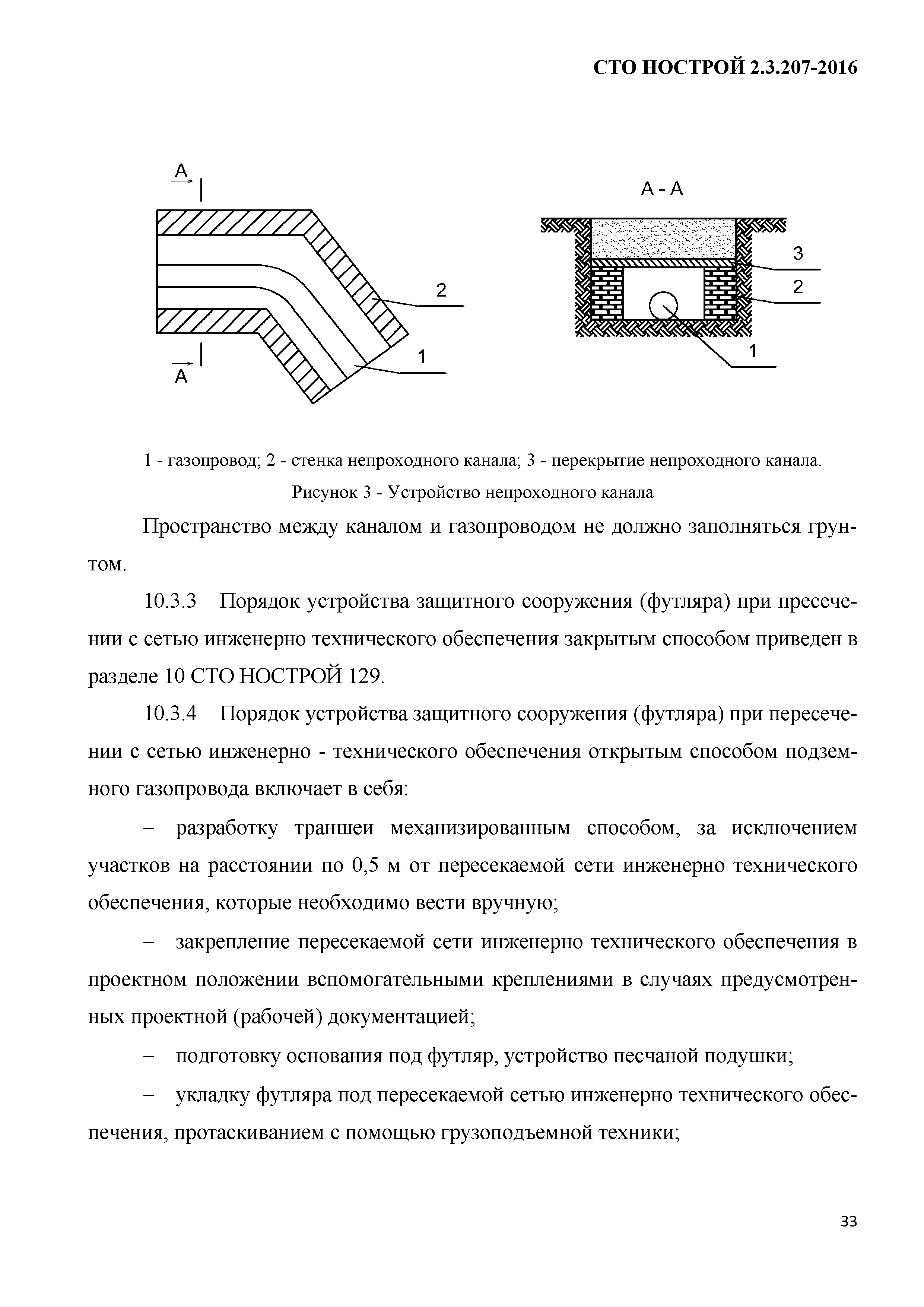 СТО НОСТРОЙ 2.3.207-2016