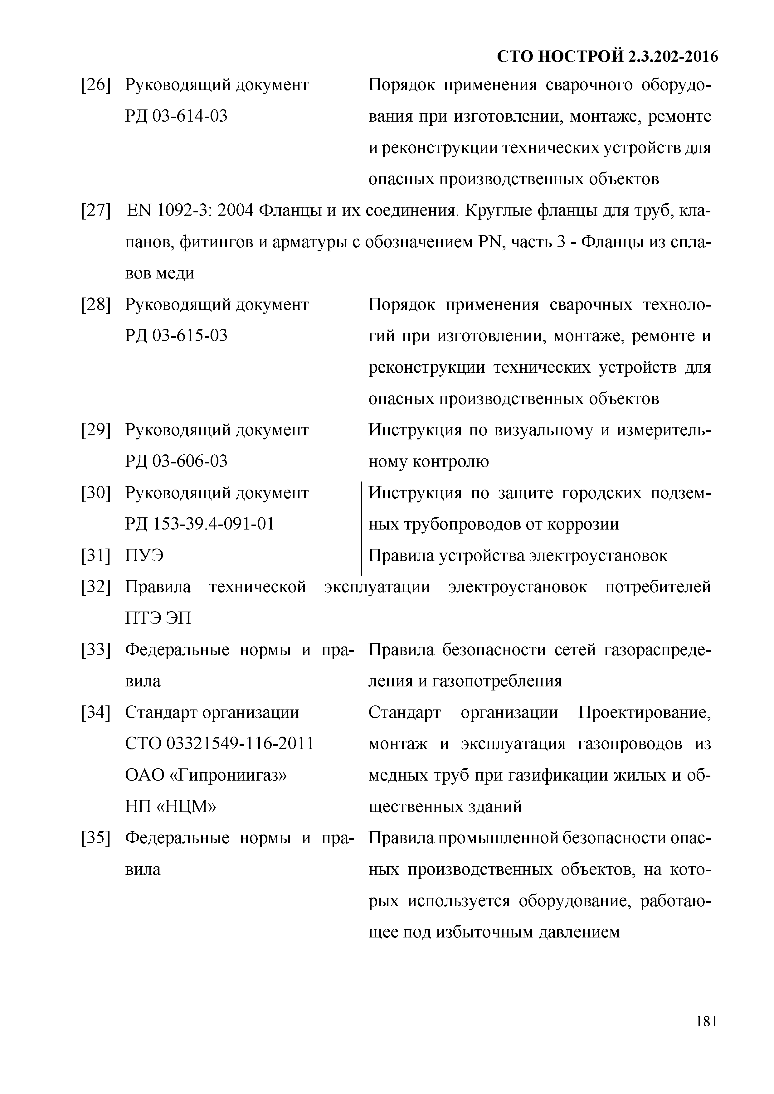 СТО НОСТРОЙ 2.3.202-2016