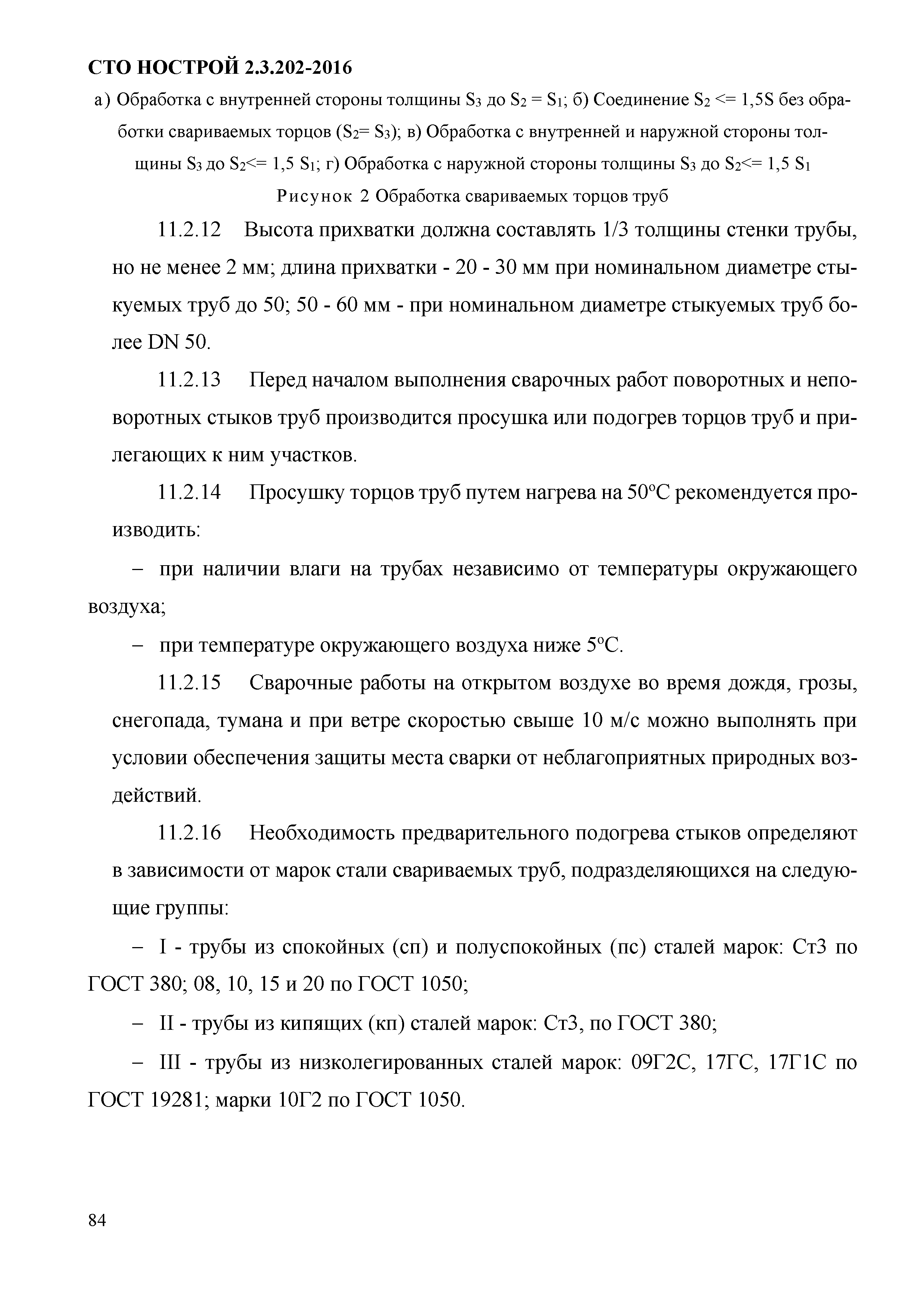 СТО НОСТРОЙ 2.3.202-2016