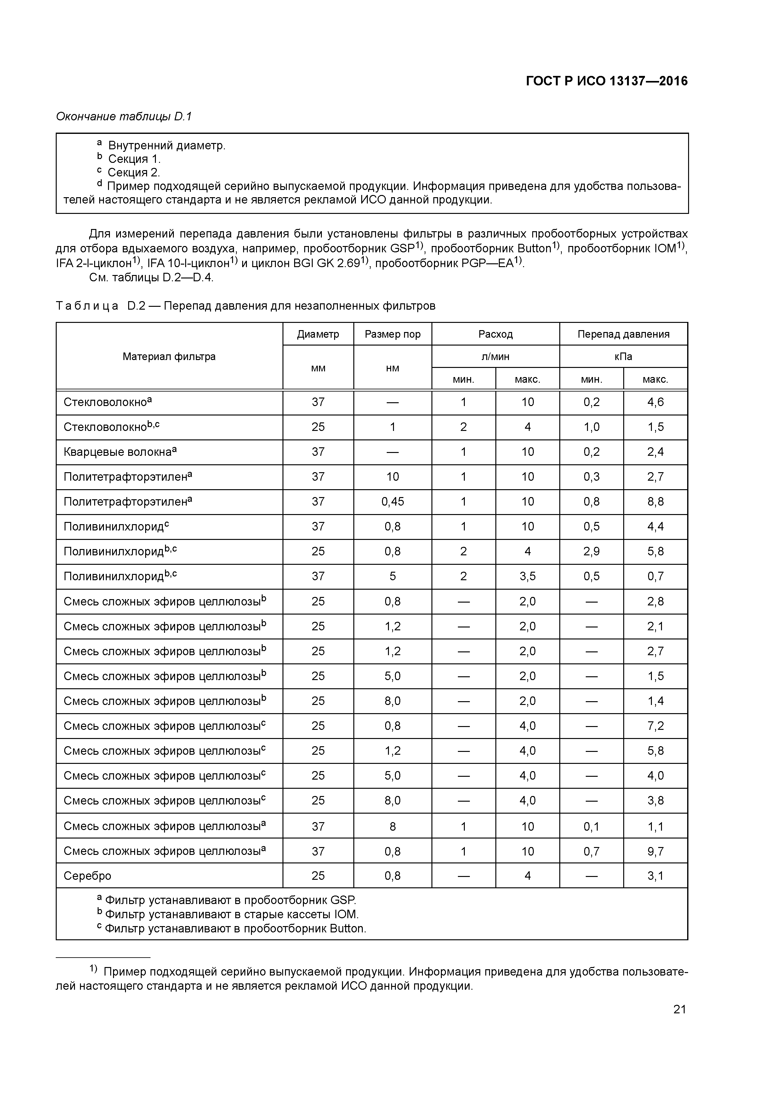 ГОСТ Р ИСО 13137-2016