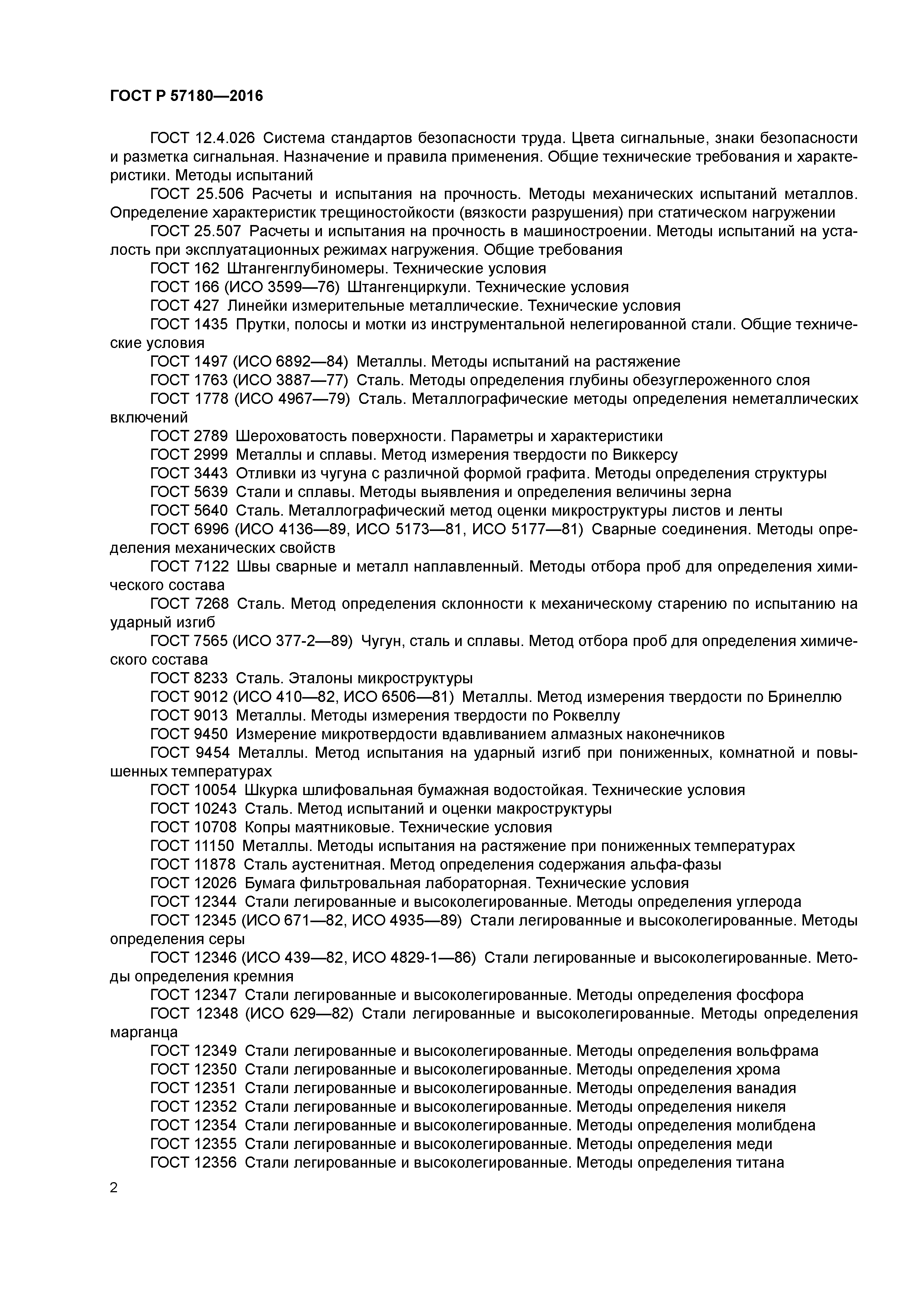 ГОСТ Р 57180-2016