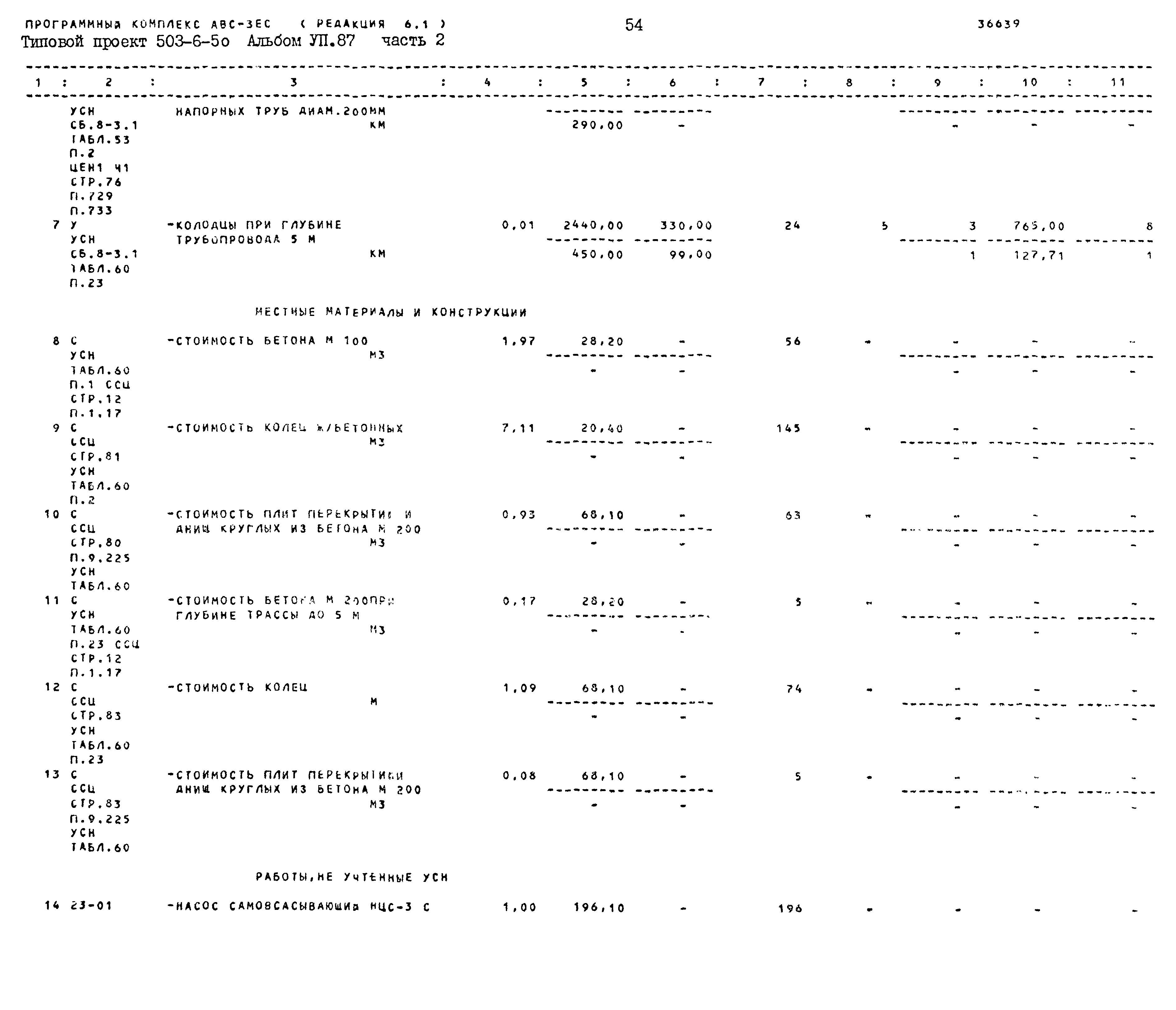 Типовой проект 503-6-5