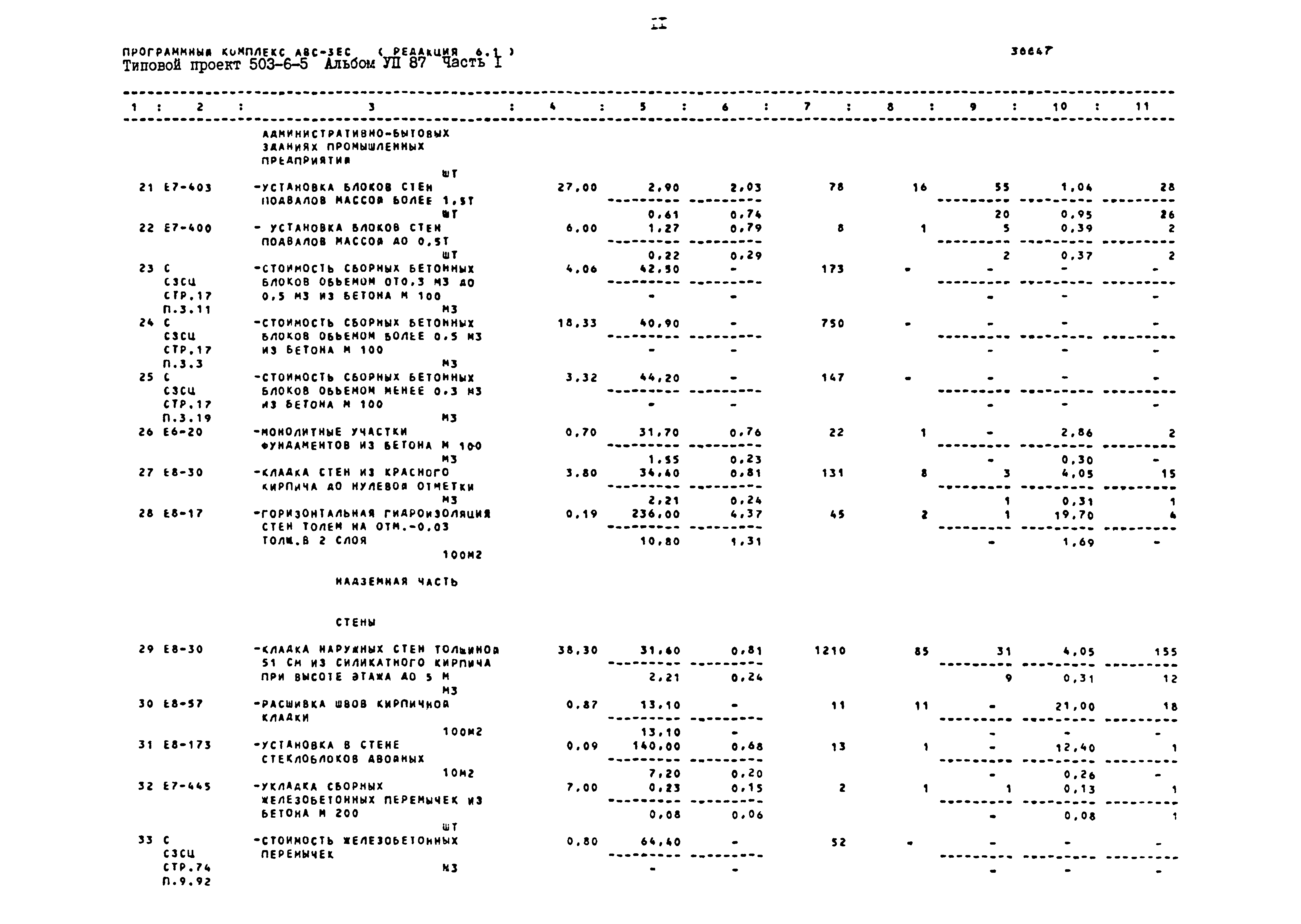 Типовой проект 503-6-5