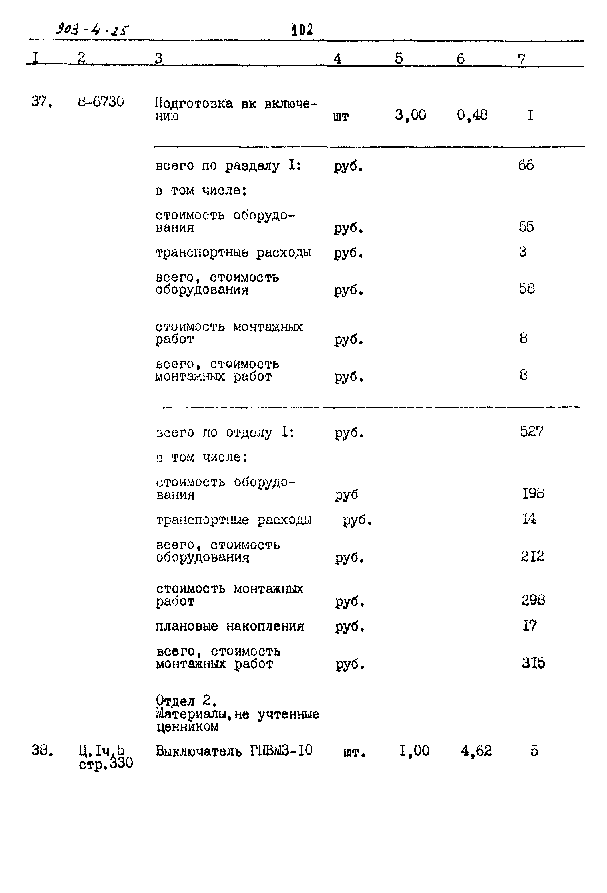 Типовой проект 903-4-25