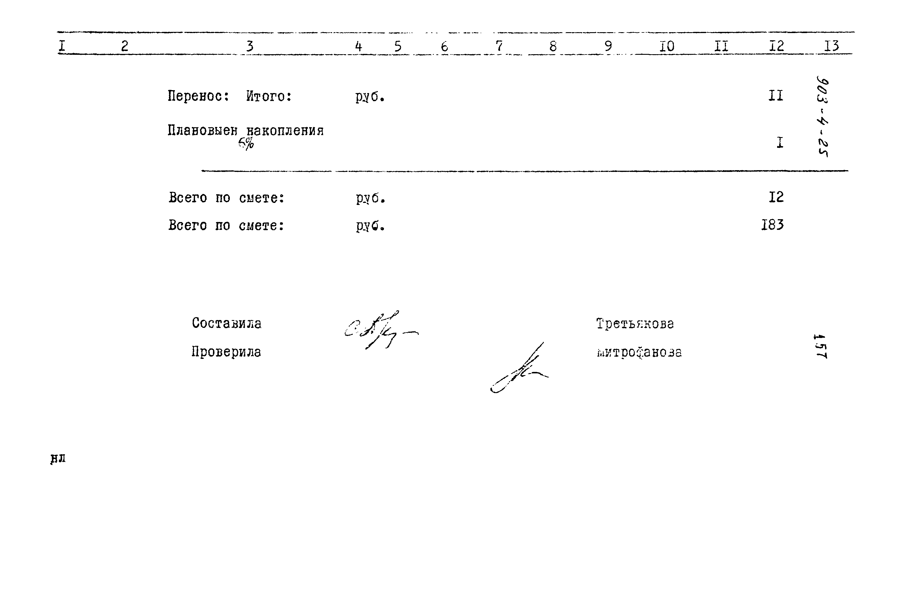 Типовой проект 903-4-25