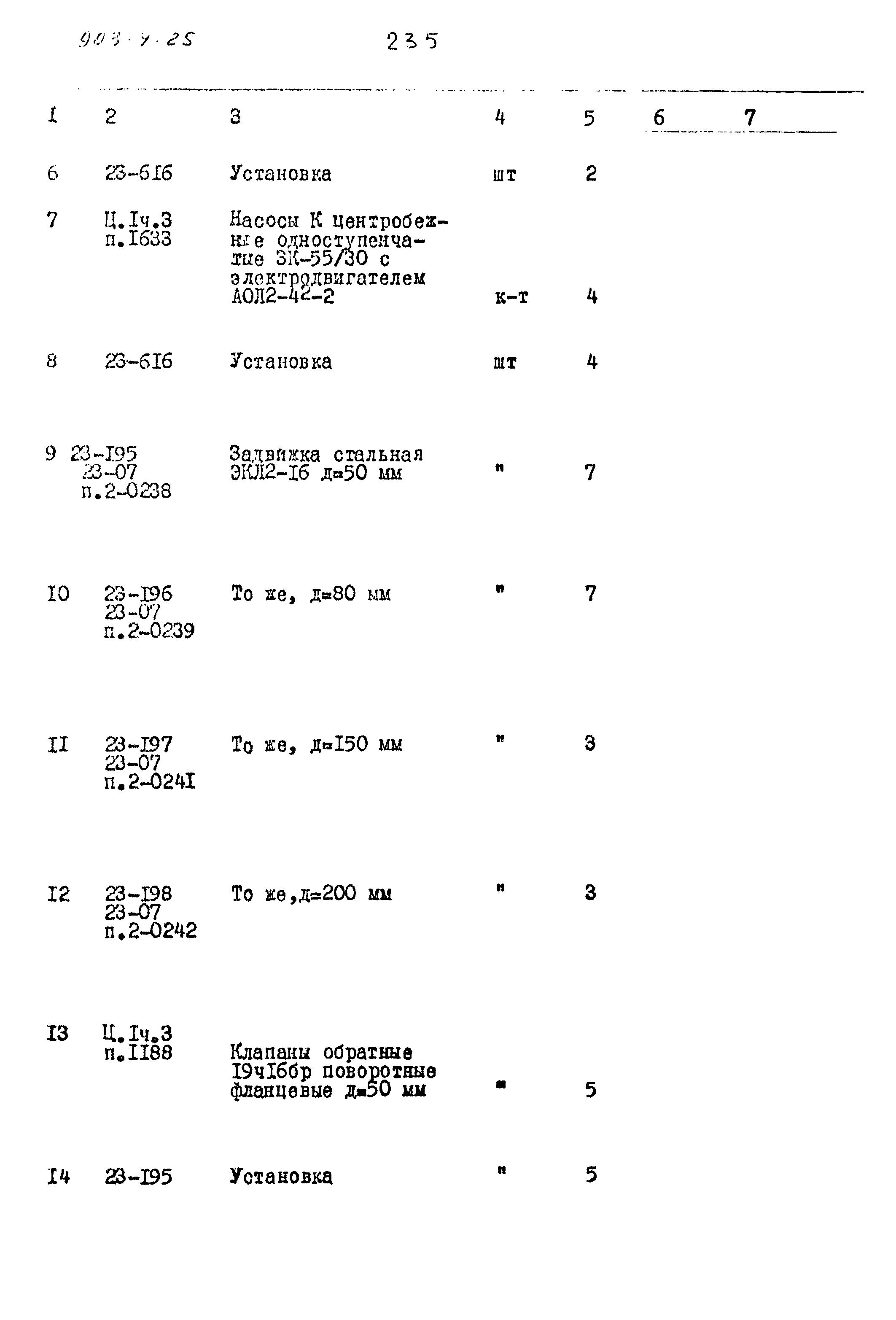 Типовой проект 903-4-25
