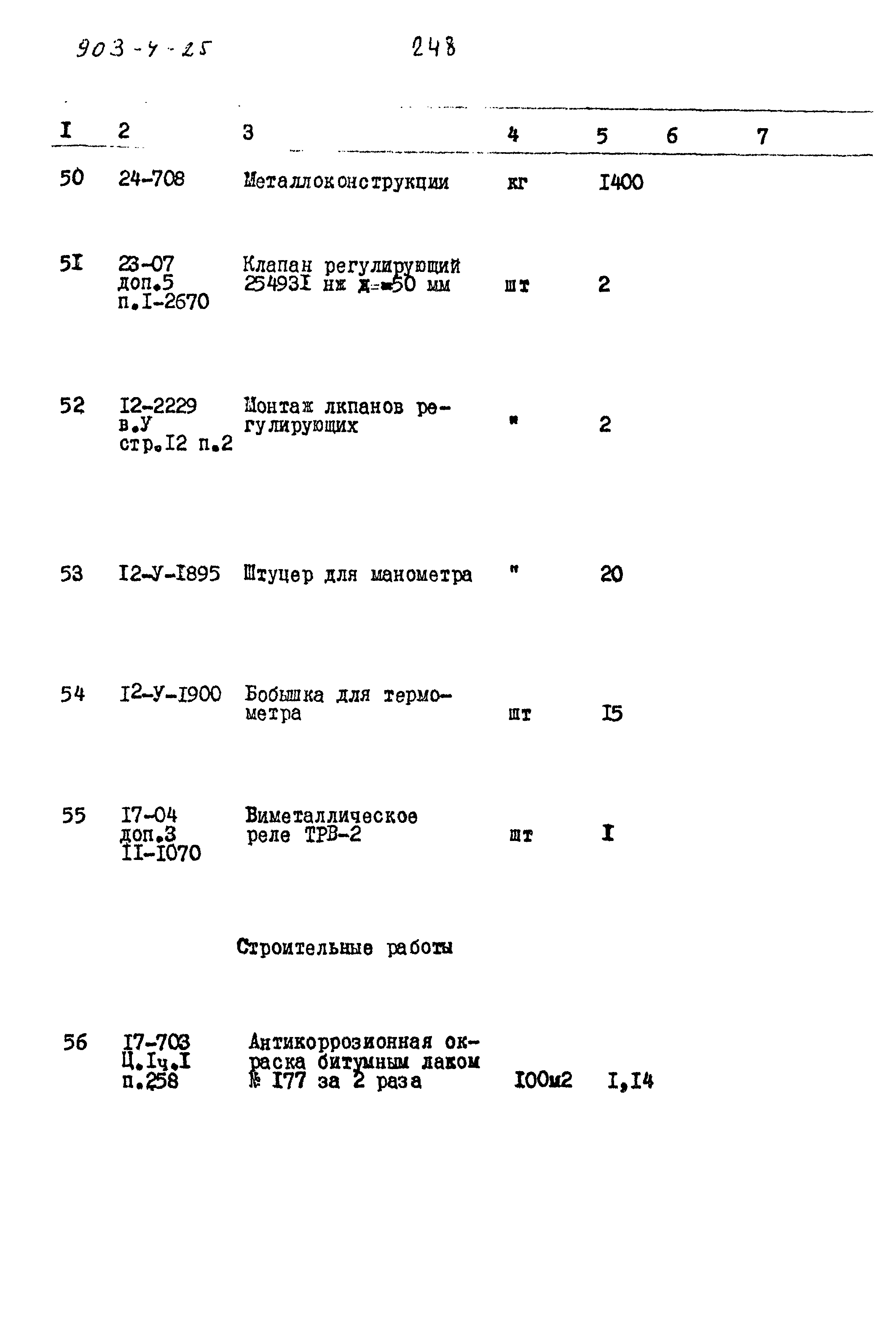 Типовой проект 903-4-25