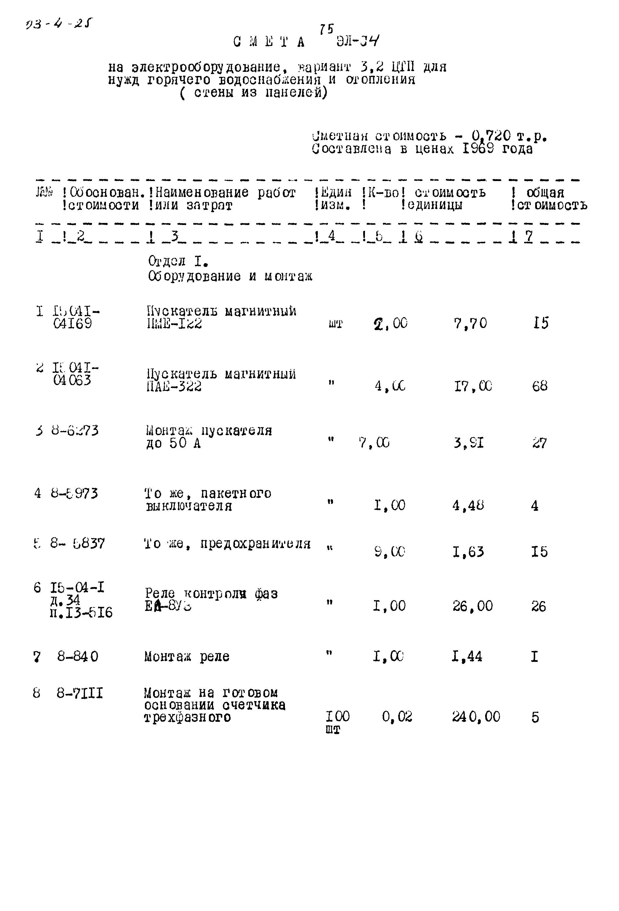 Типовой проект 903-4-25