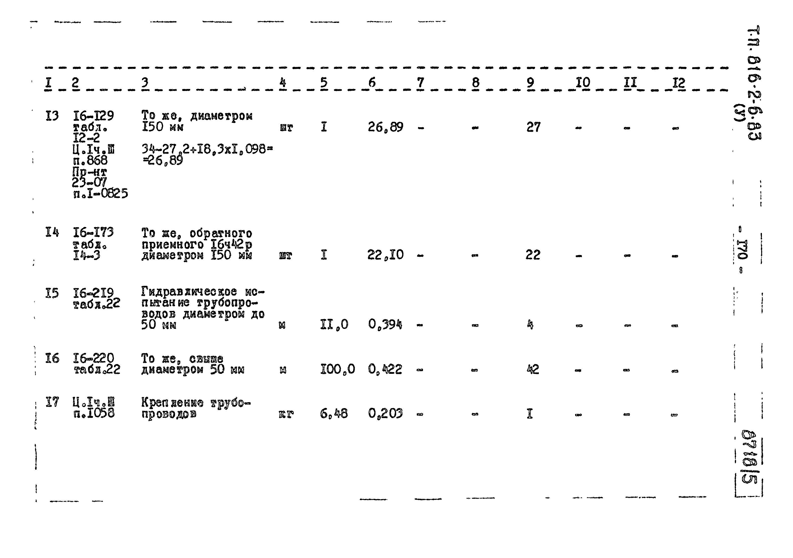 Типовой проект 816-2-6.83