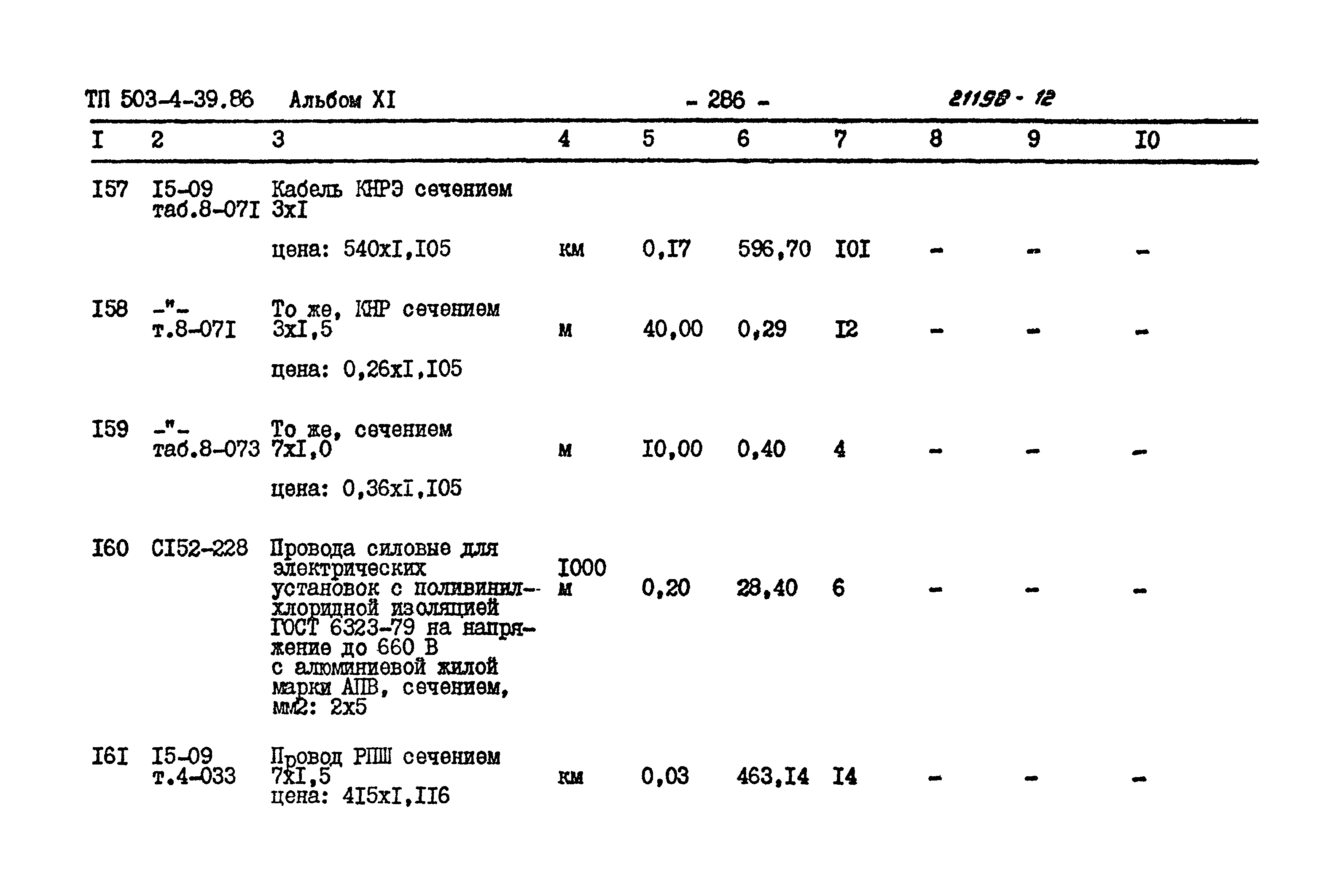 Типовой проект 503-4-39.86
