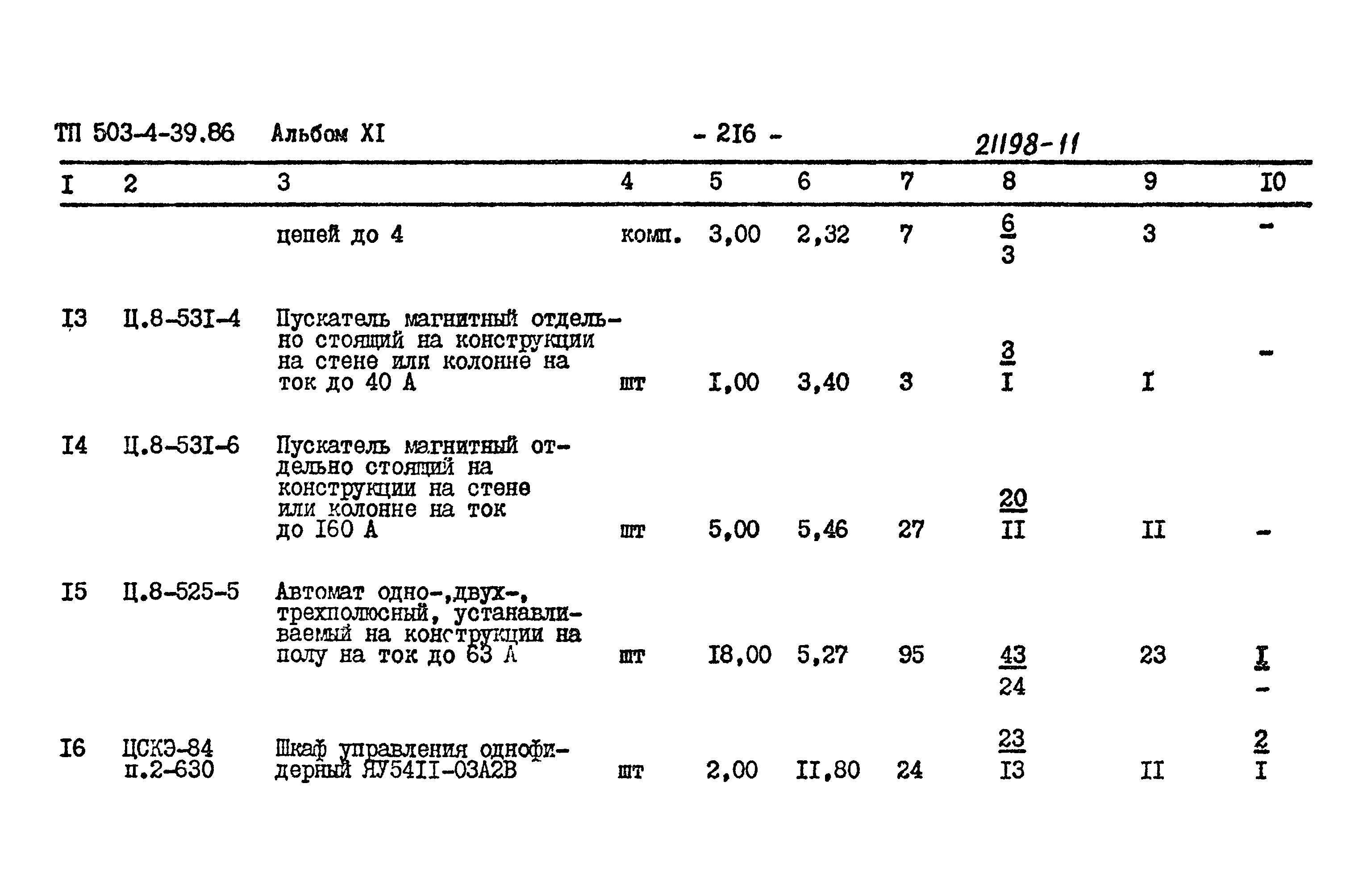 Типовой проект 503-4-39.86