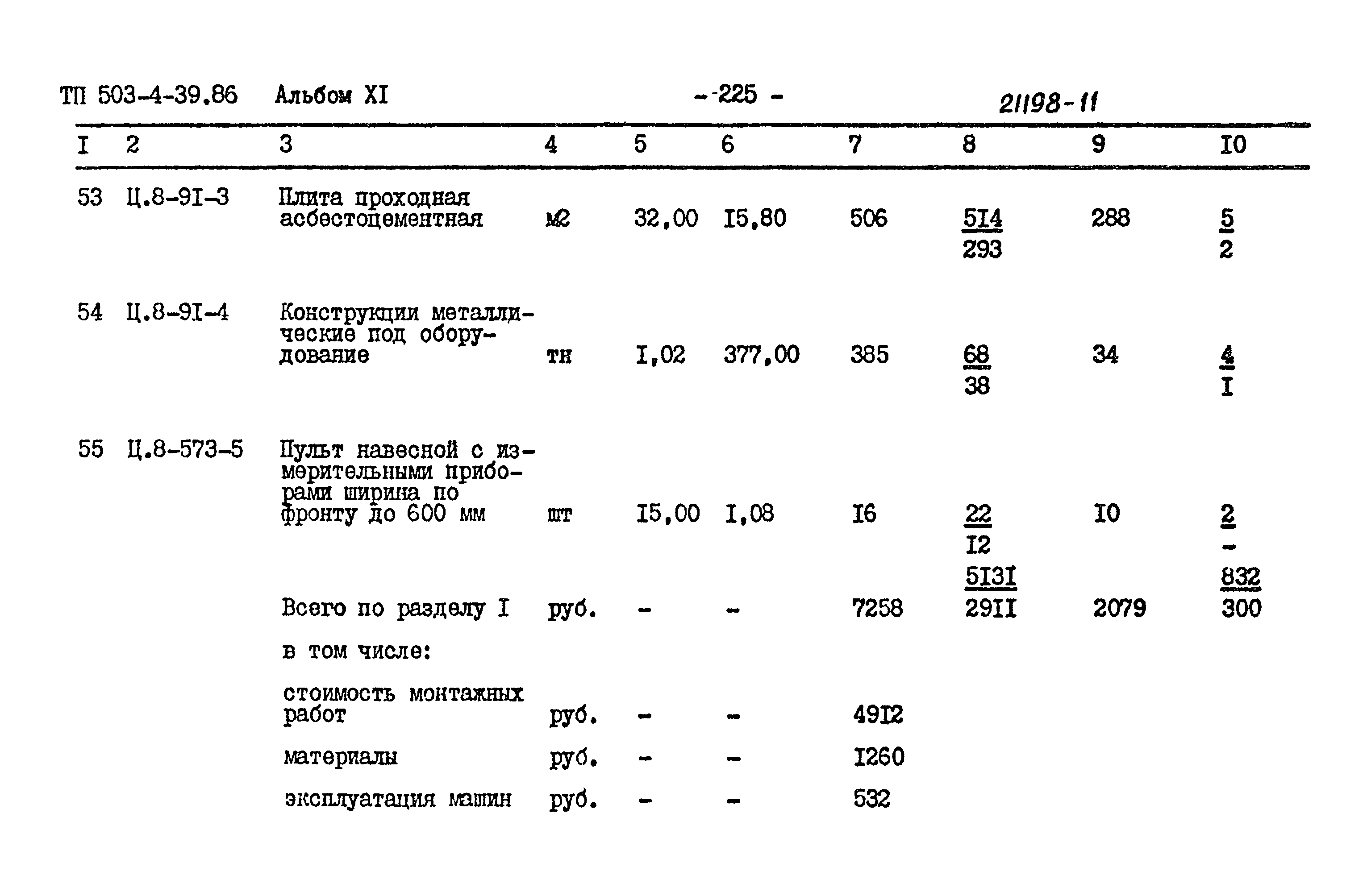 Типовой проект 503-4-39.86