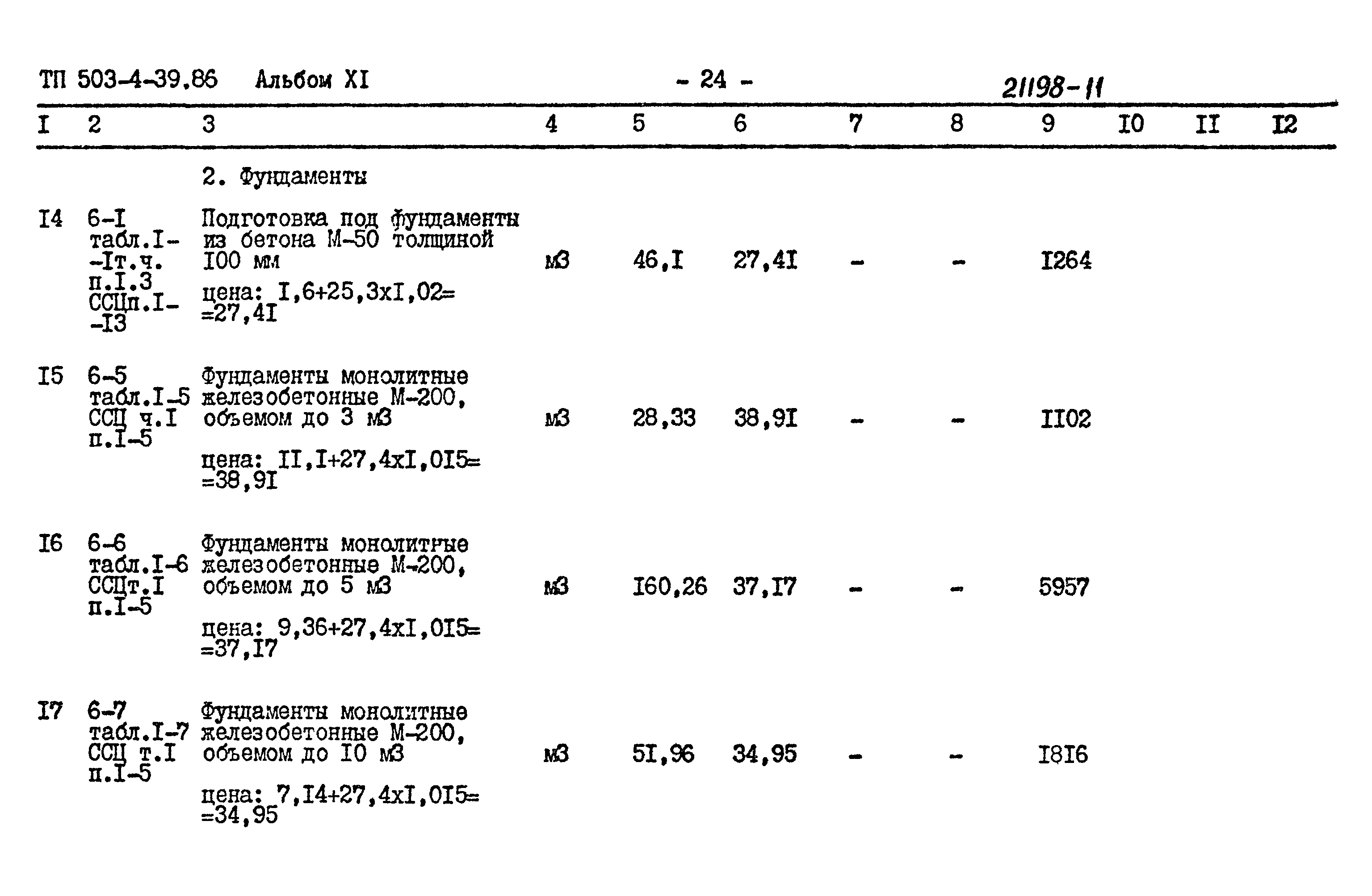 Типовой проект 503-4-39.86