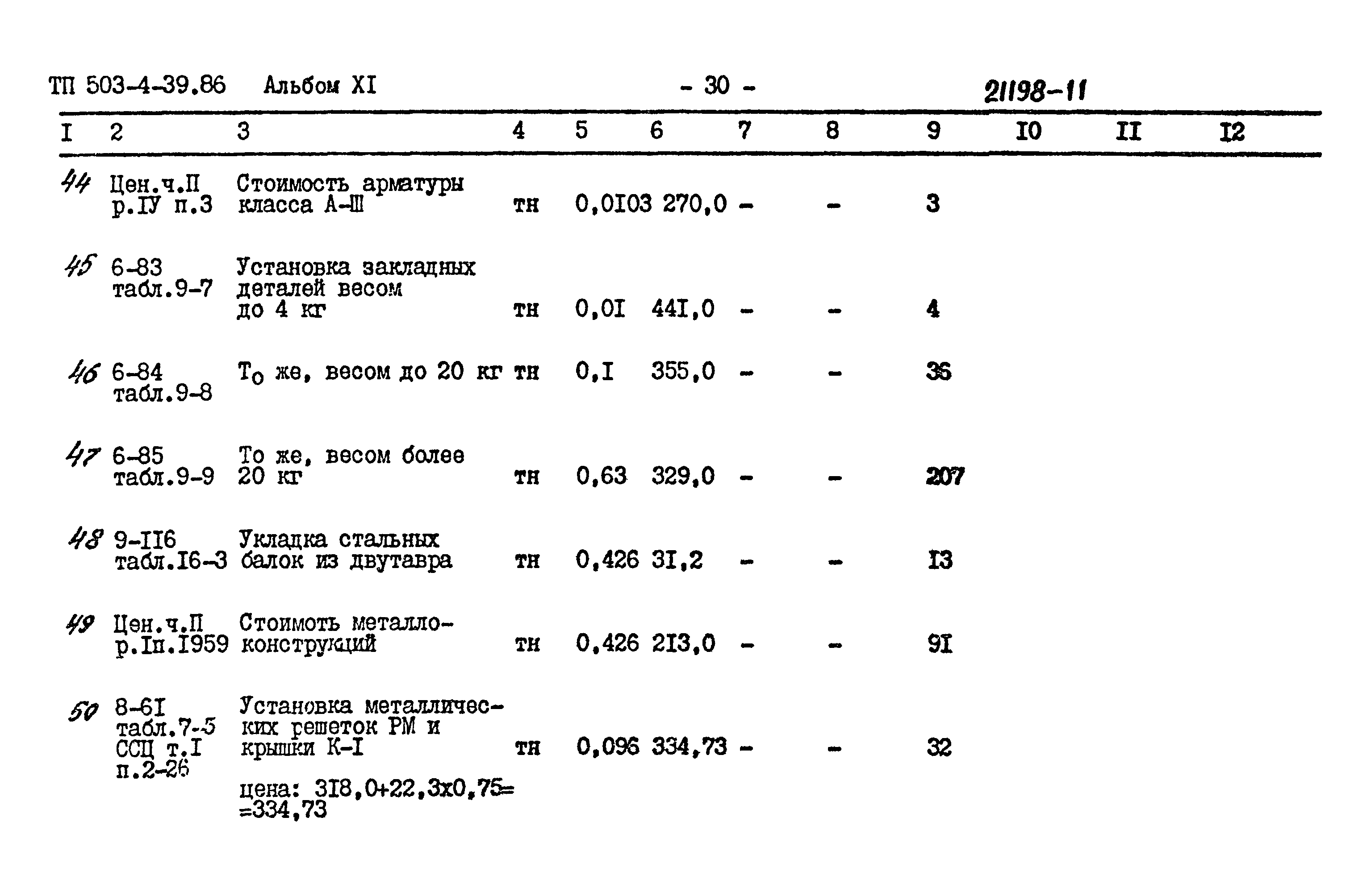 Типовой проект 503-4-39.86