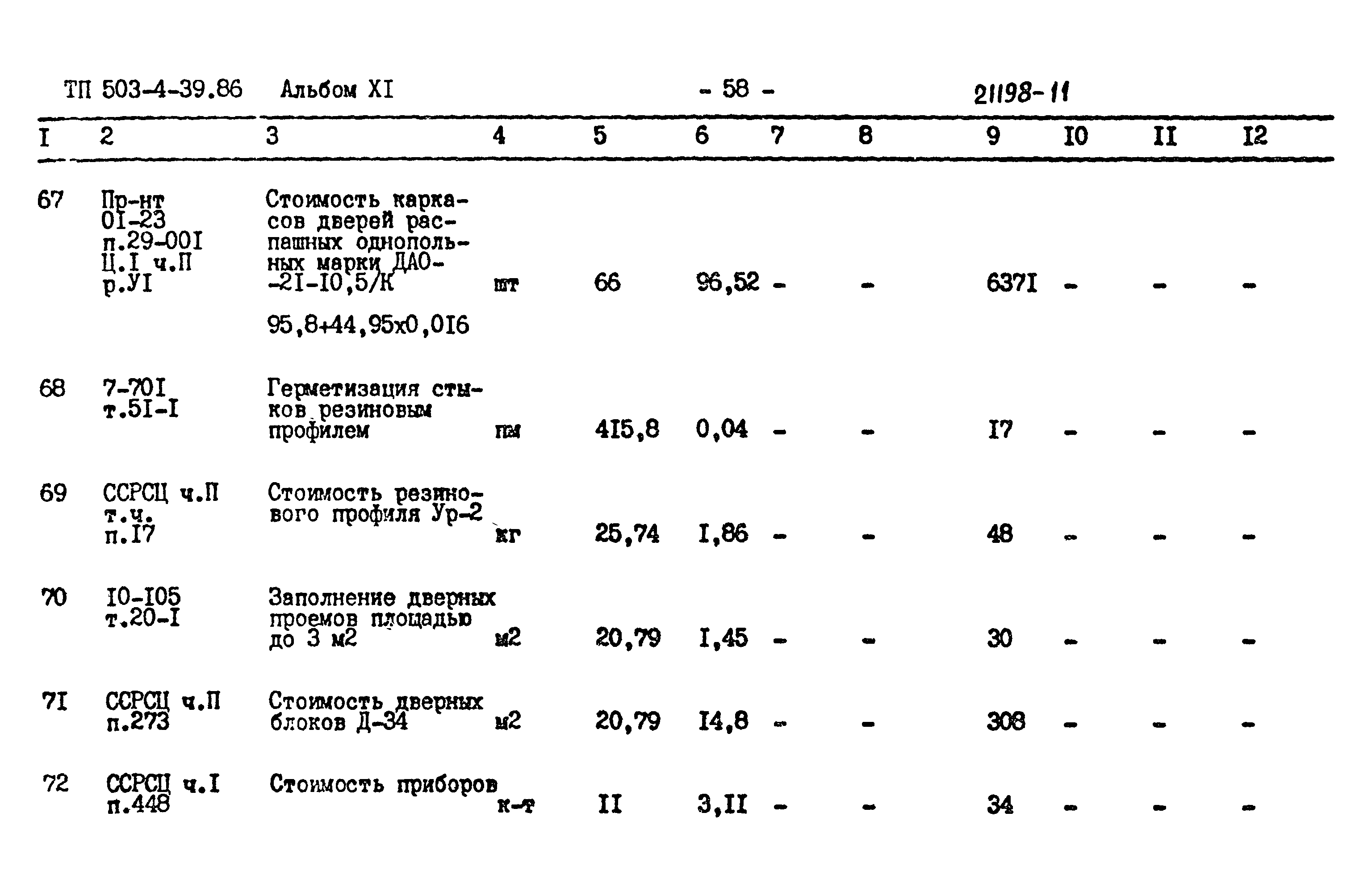 Типовой проект 503-4-39.86