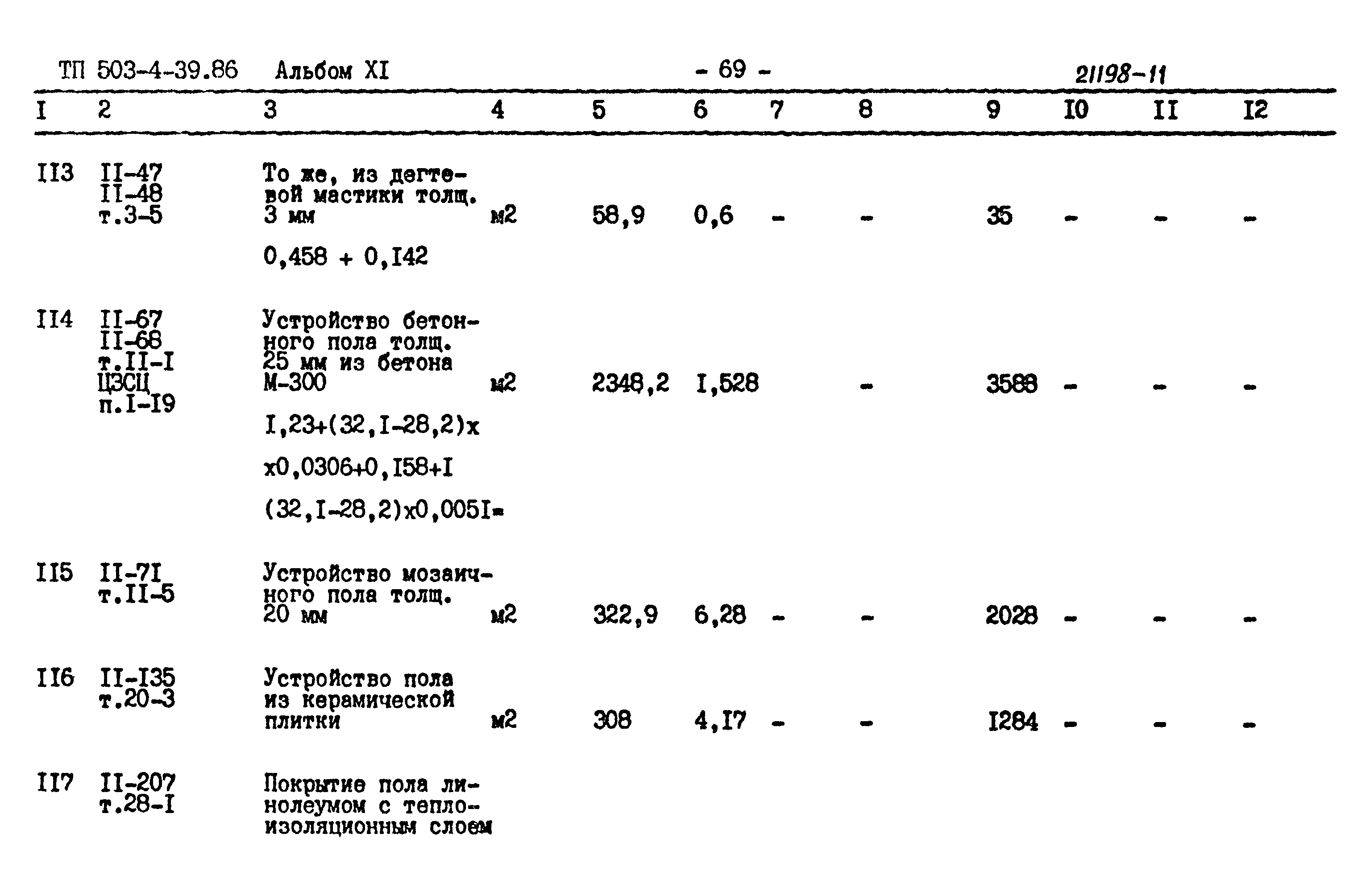Типовой проект 503-4-39.86