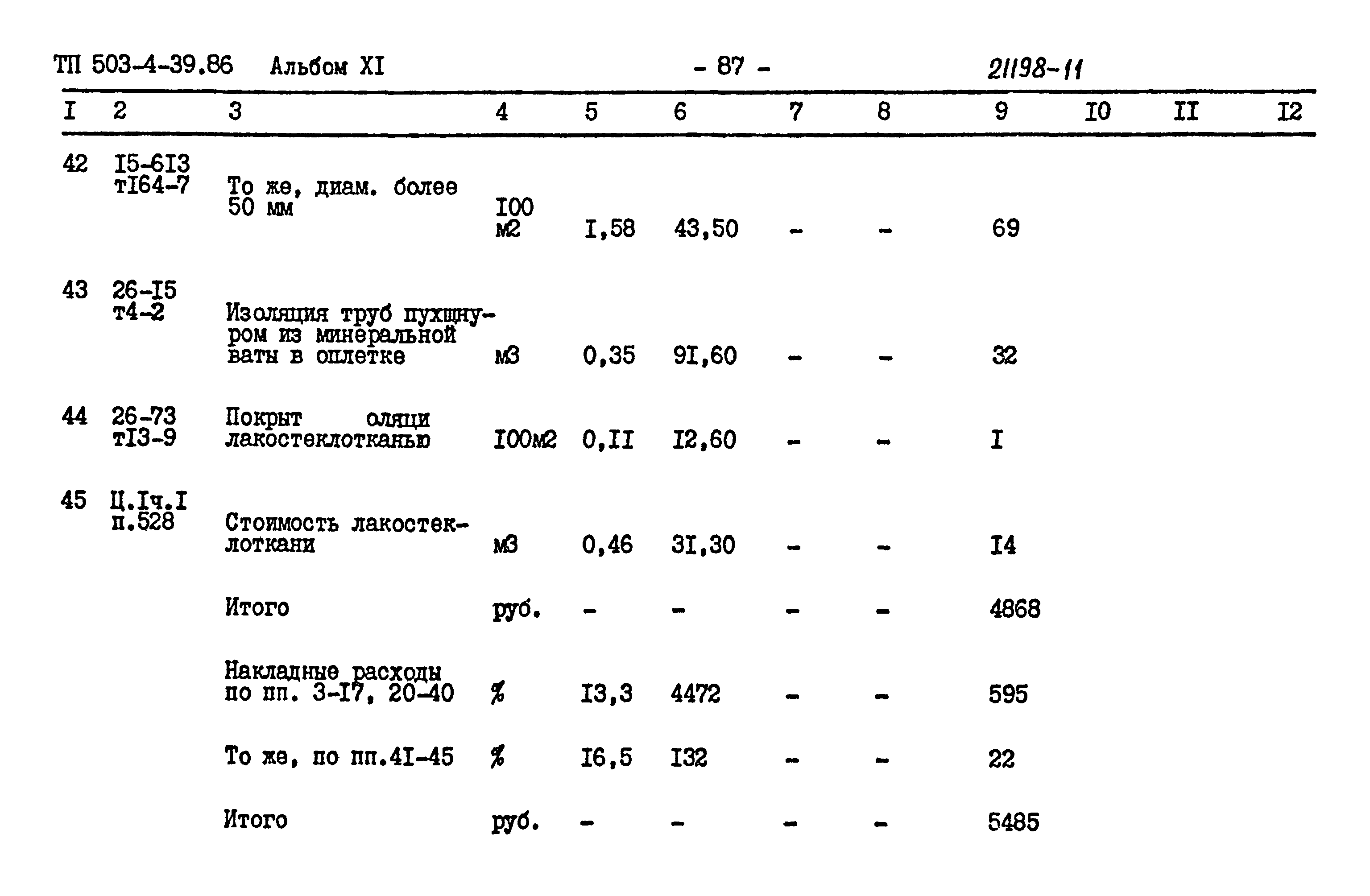 Типовой проект 503-4-39.86