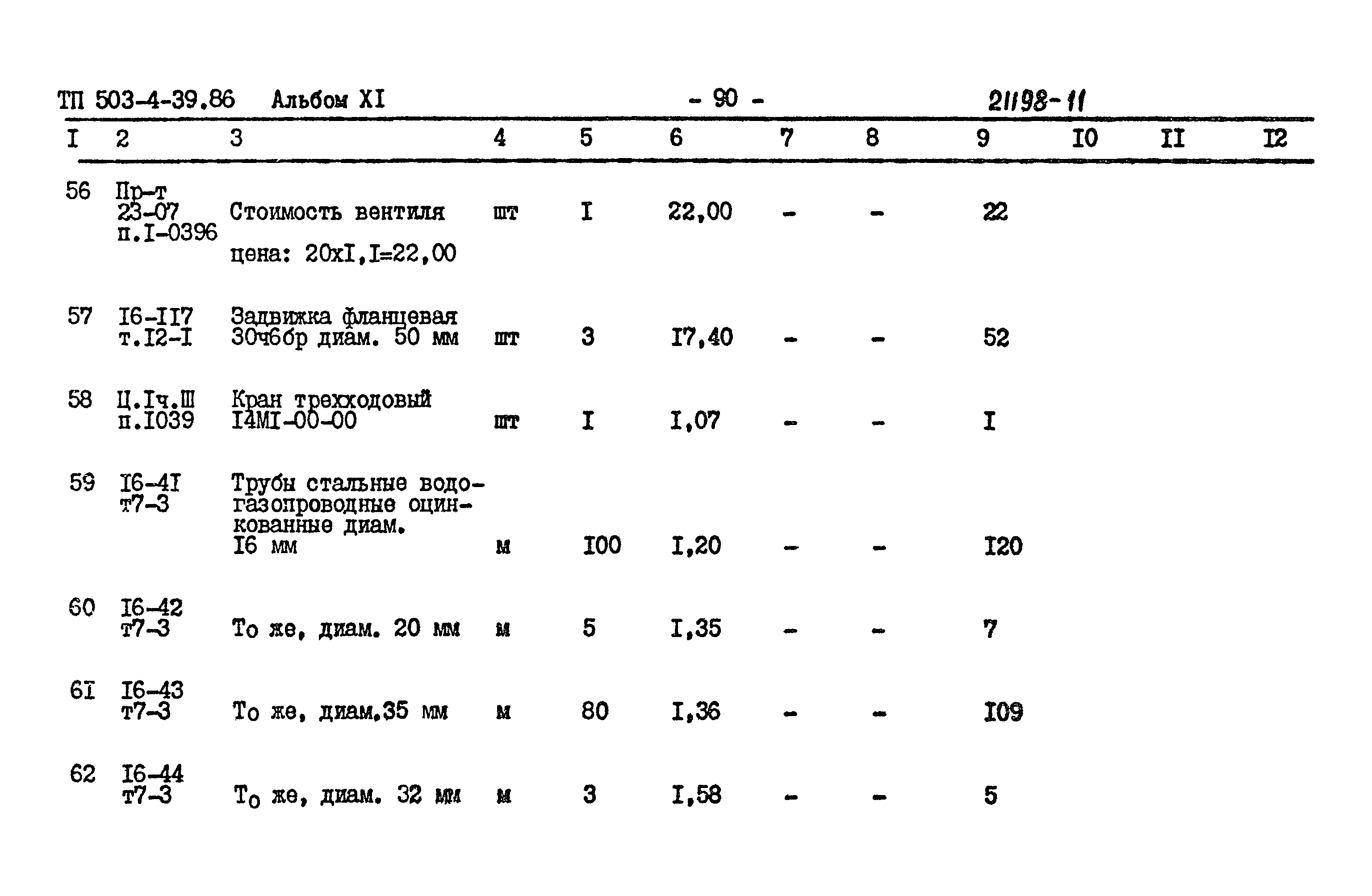 Типовой проект 503-4-39.86