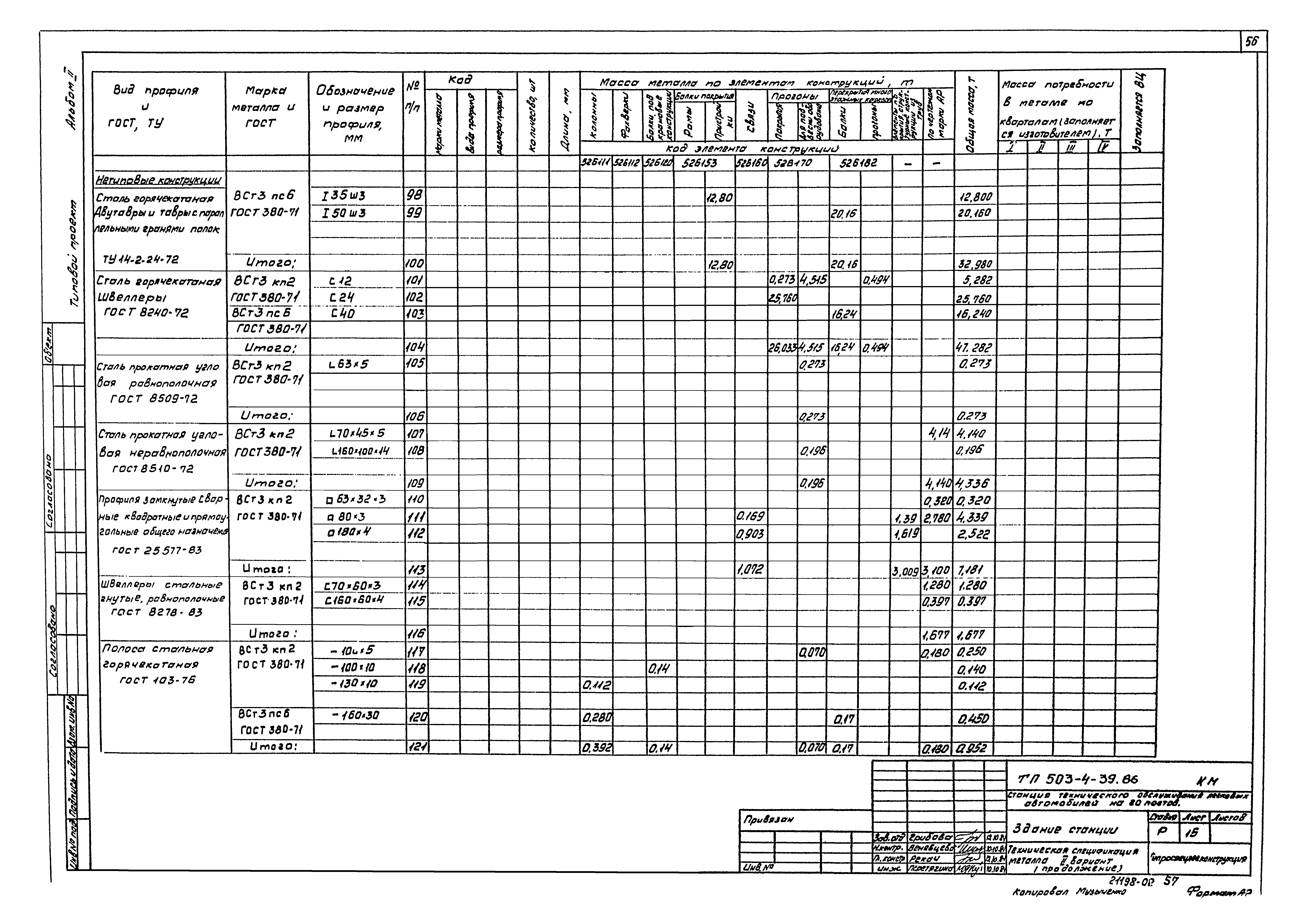Типовой проект 503-4-39.86