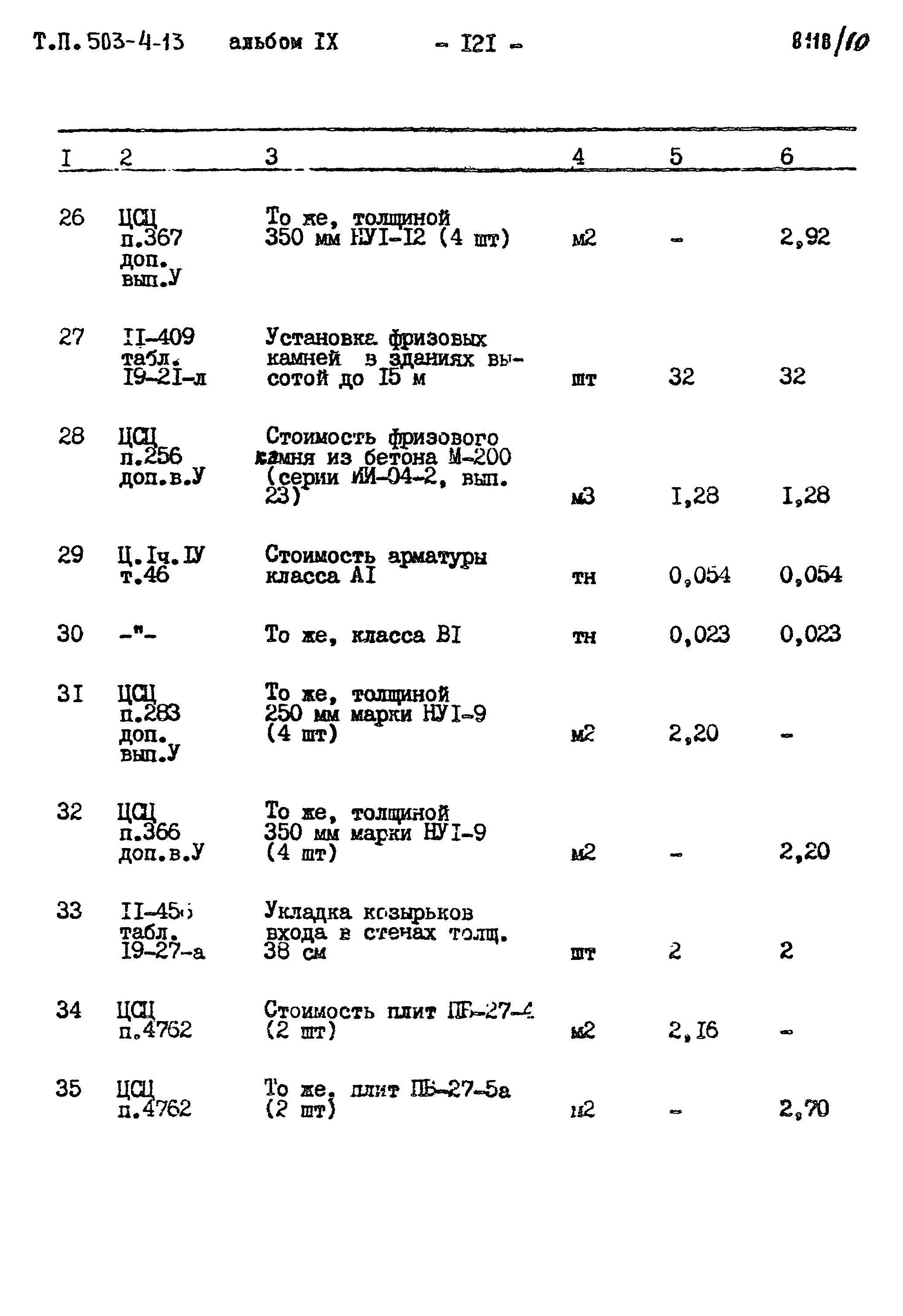 Типовой проект 503-4-13