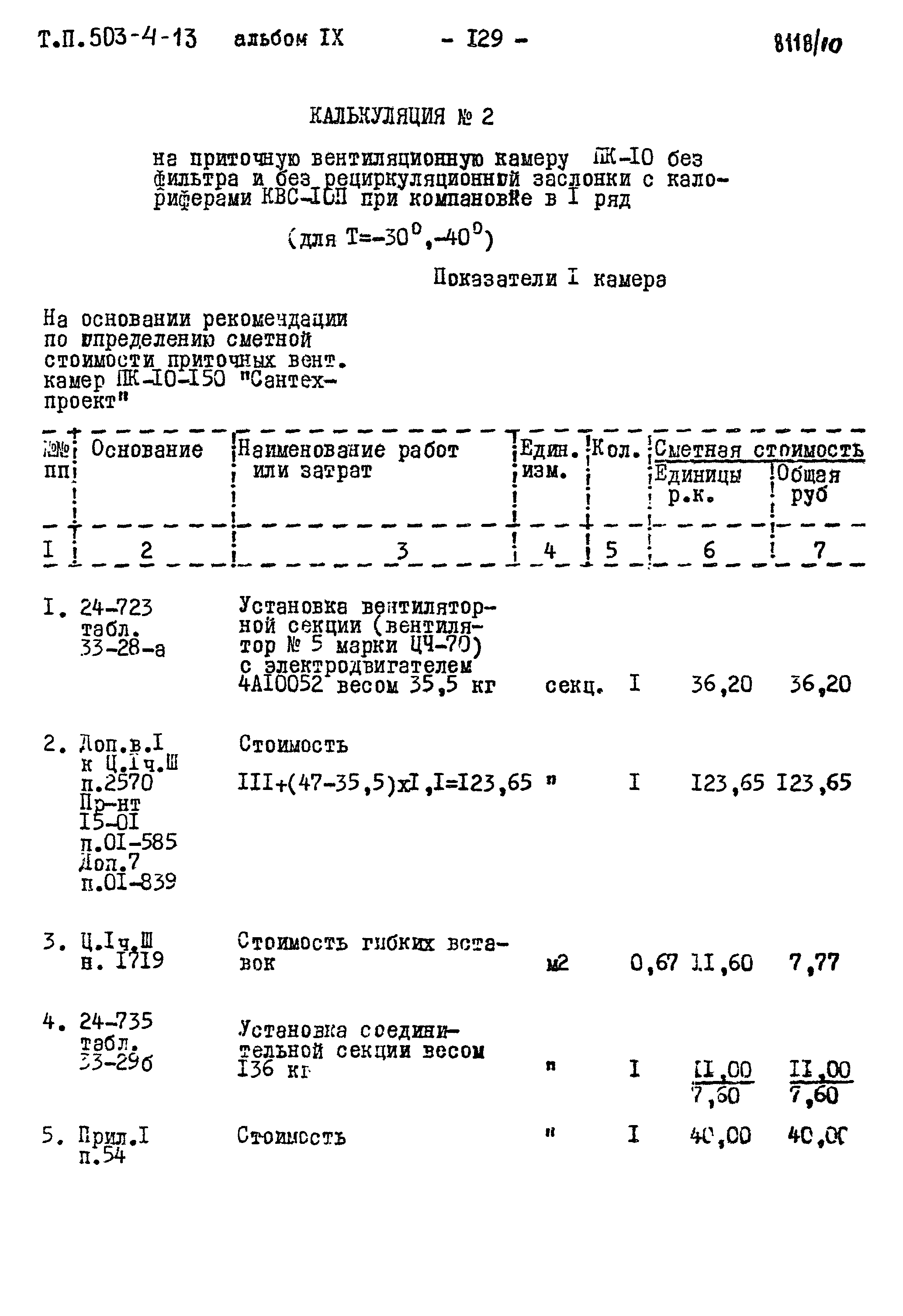 Типовой проект 503-4-13