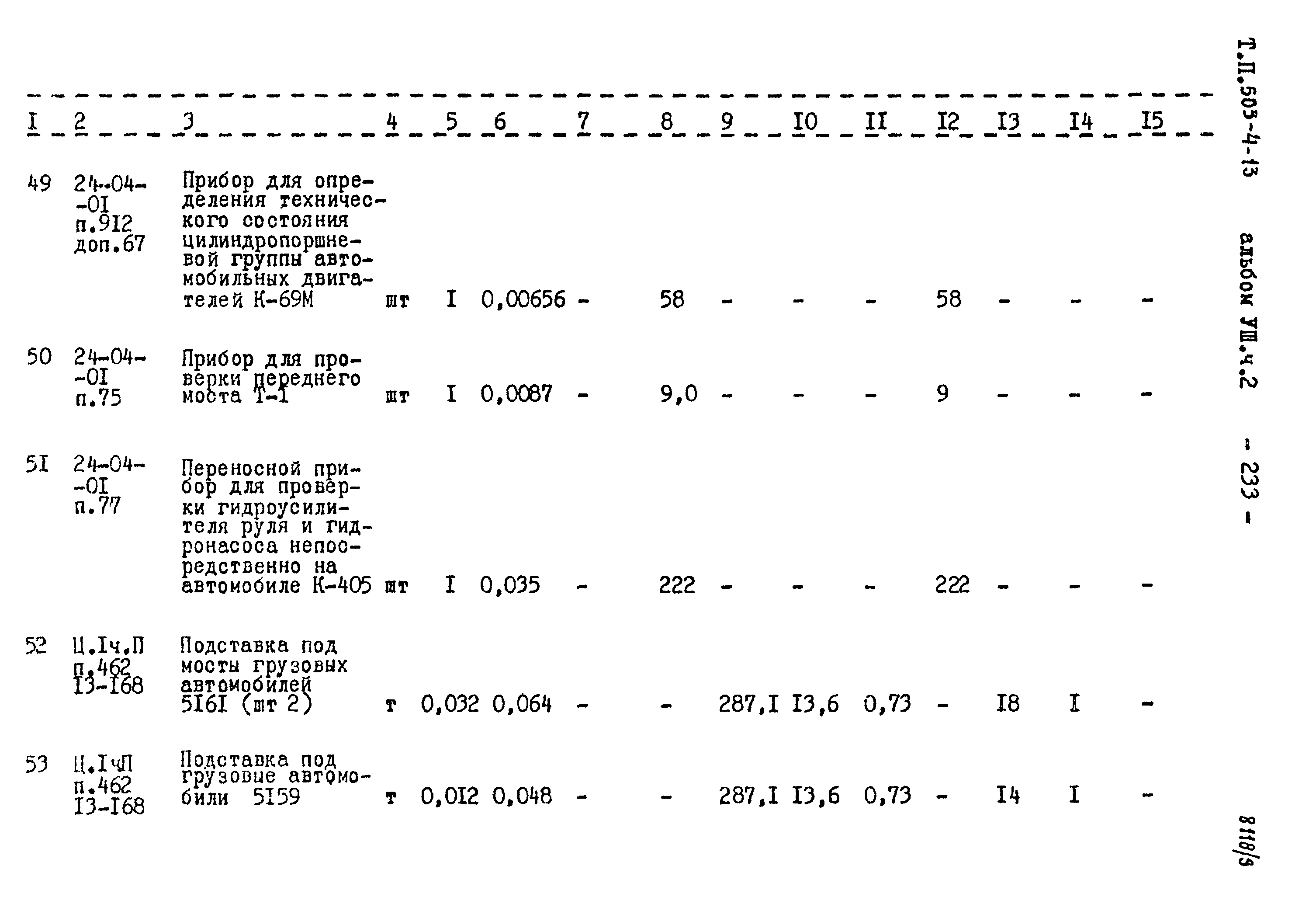 Типовой проект 503-4-13