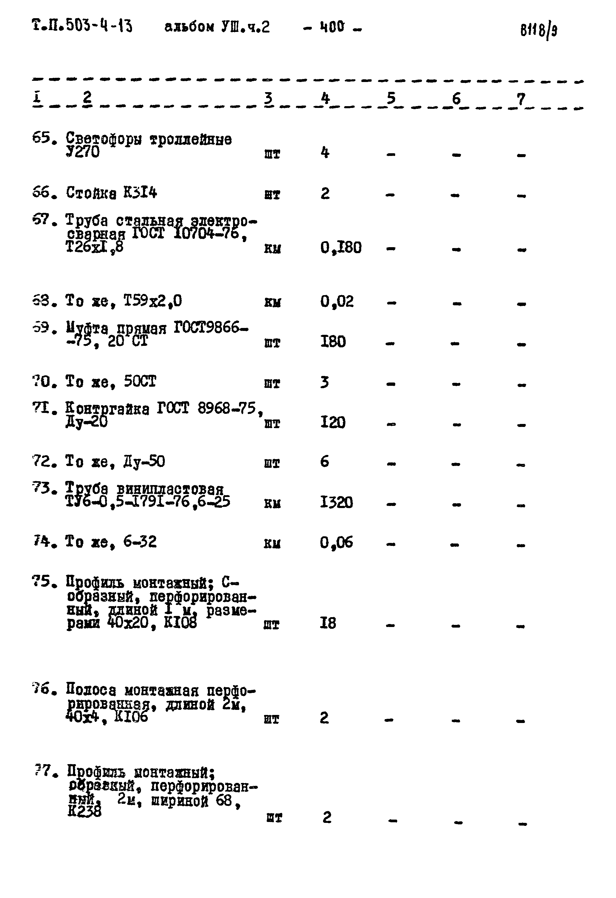 Типовой проект 503-4-13