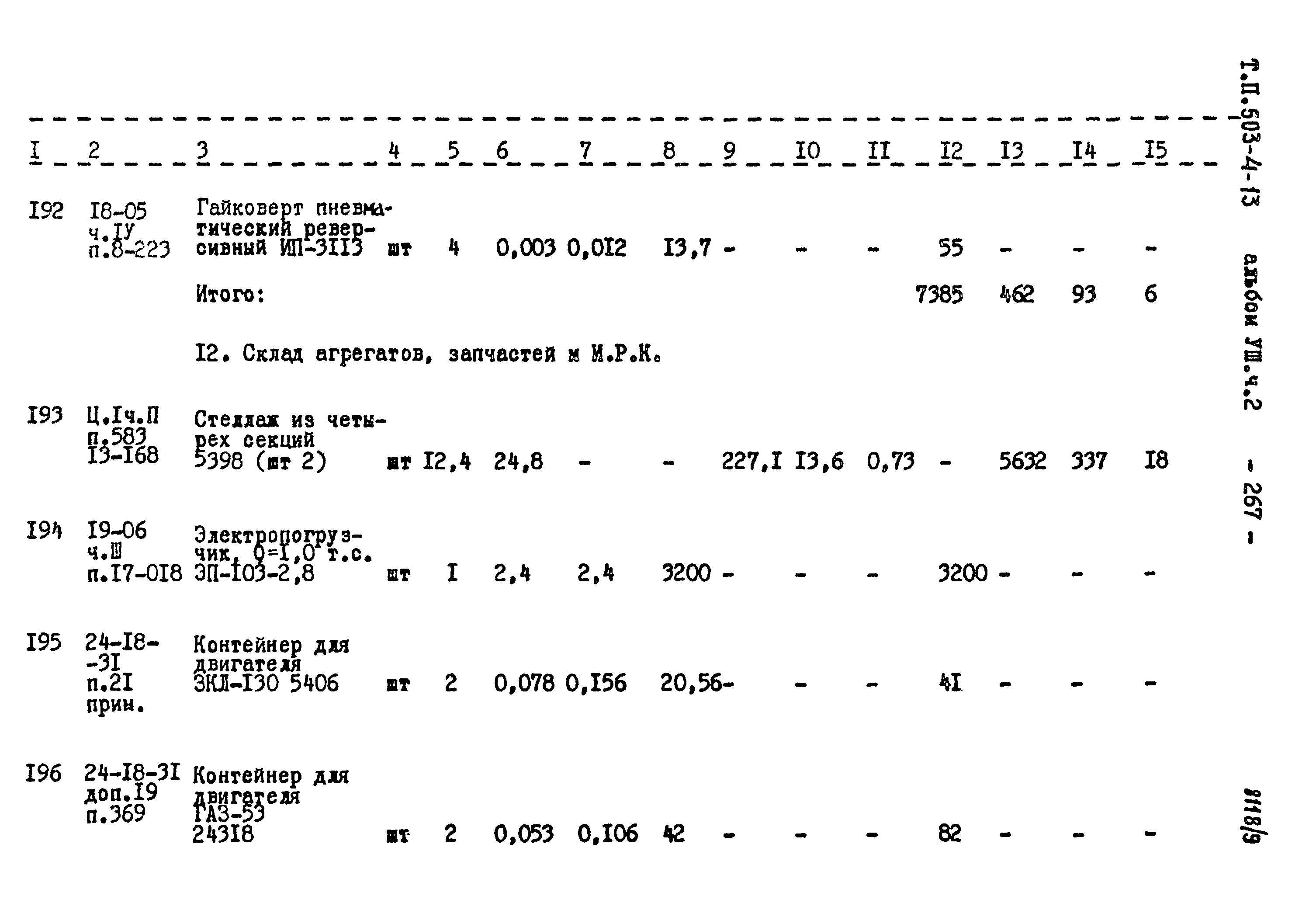 Типовой проект 503-4-13
