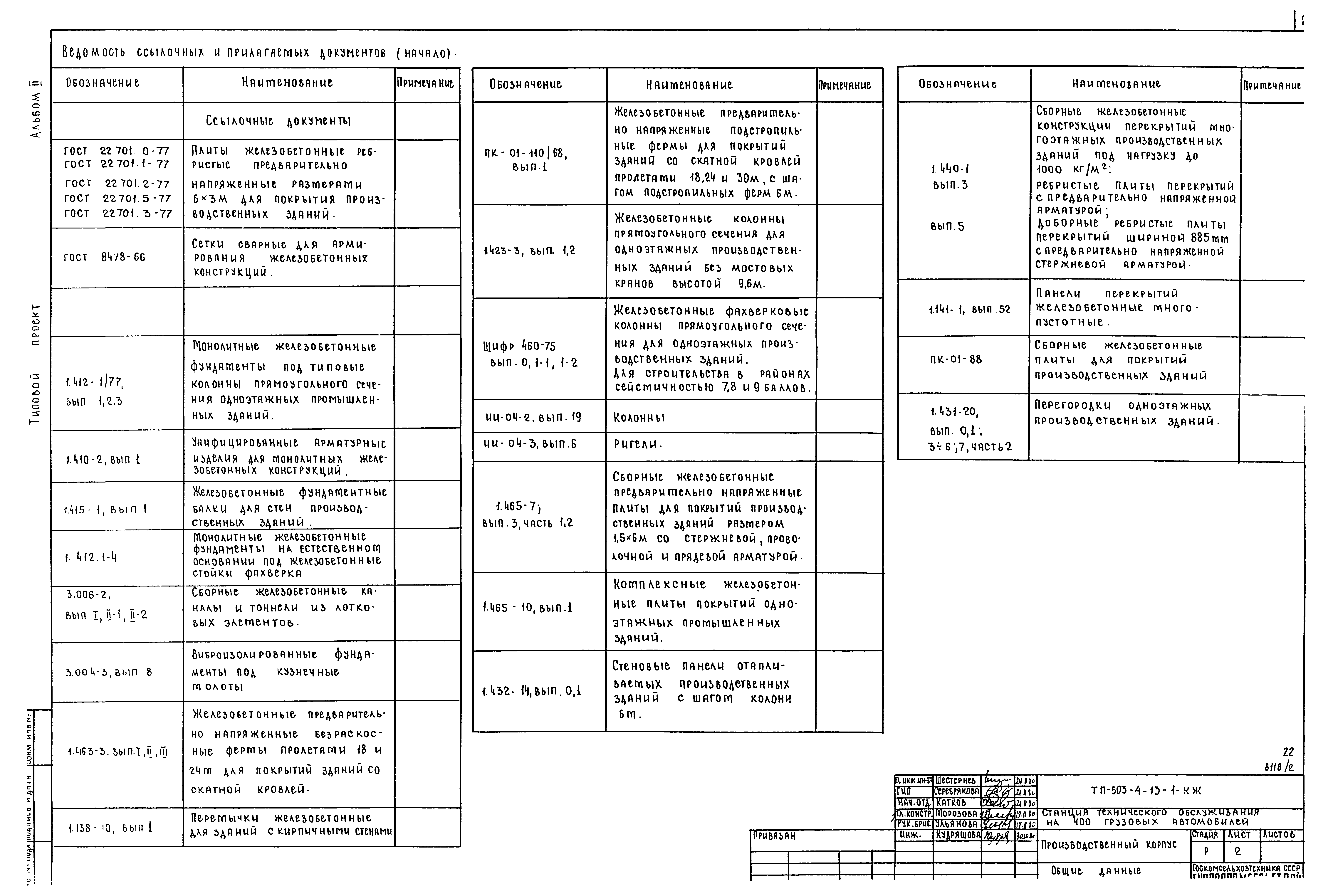 Типовой проект 503-4-13