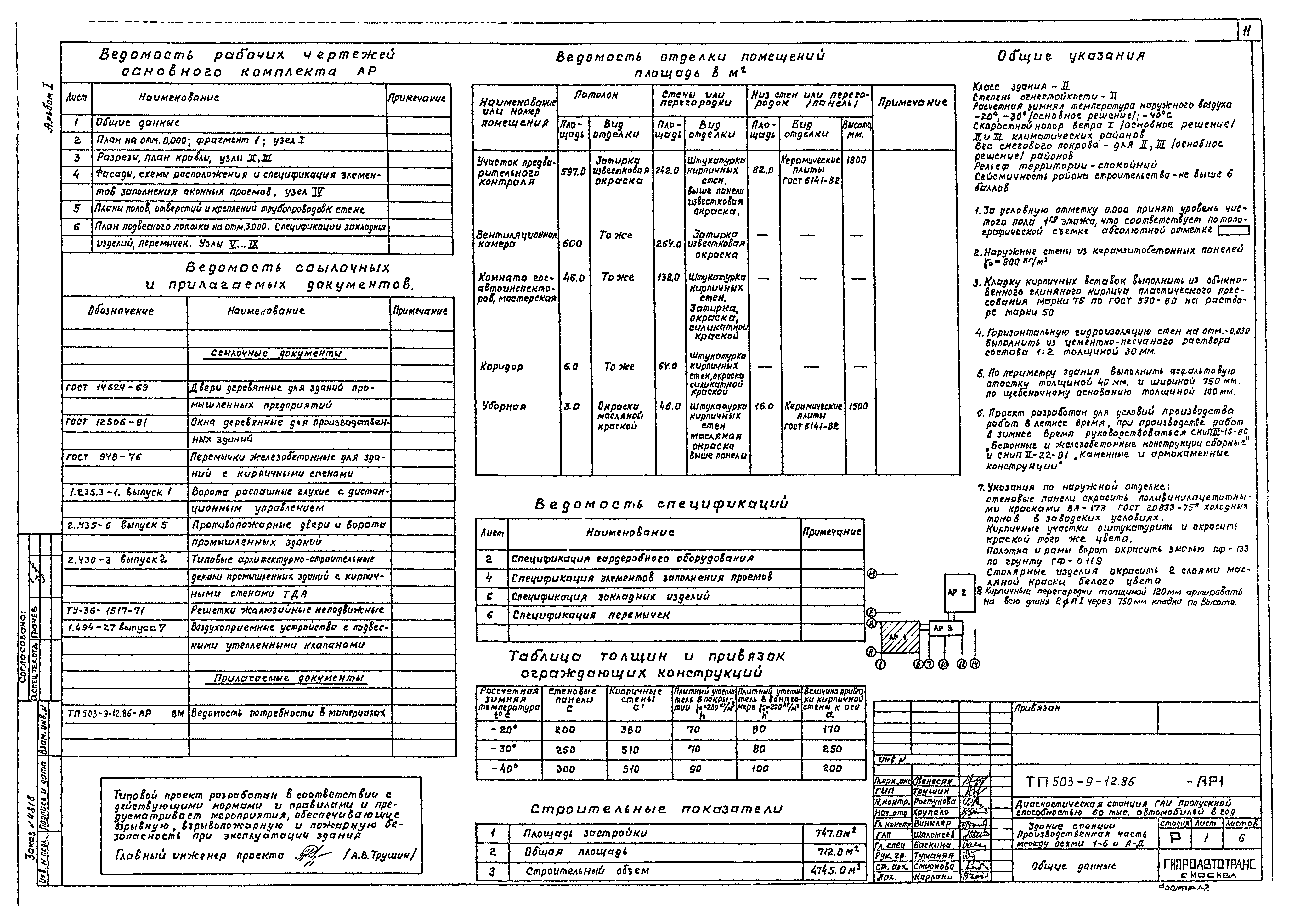 Типовой проект 503-9-12.86