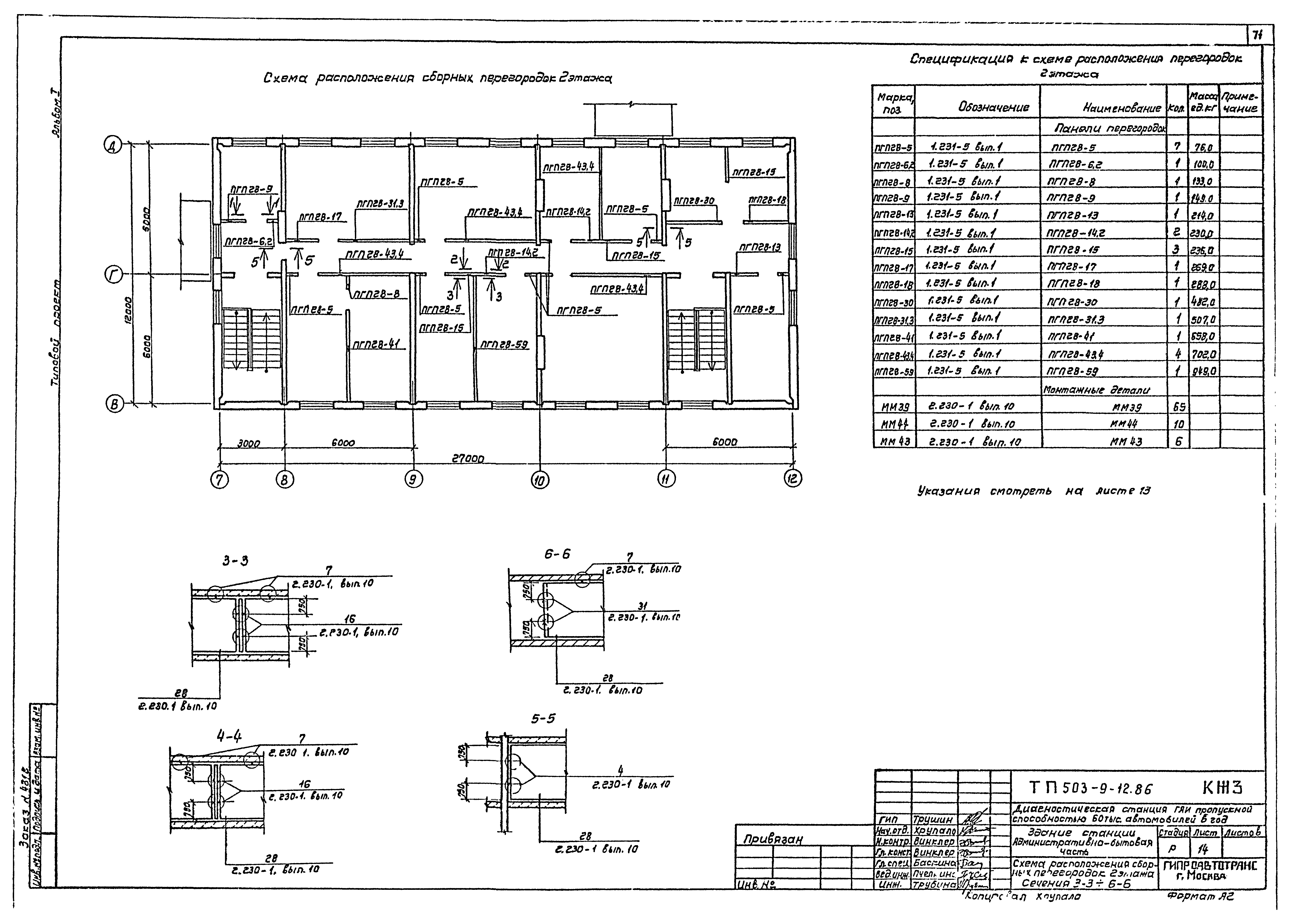 Типовой проект 503-9-12.86