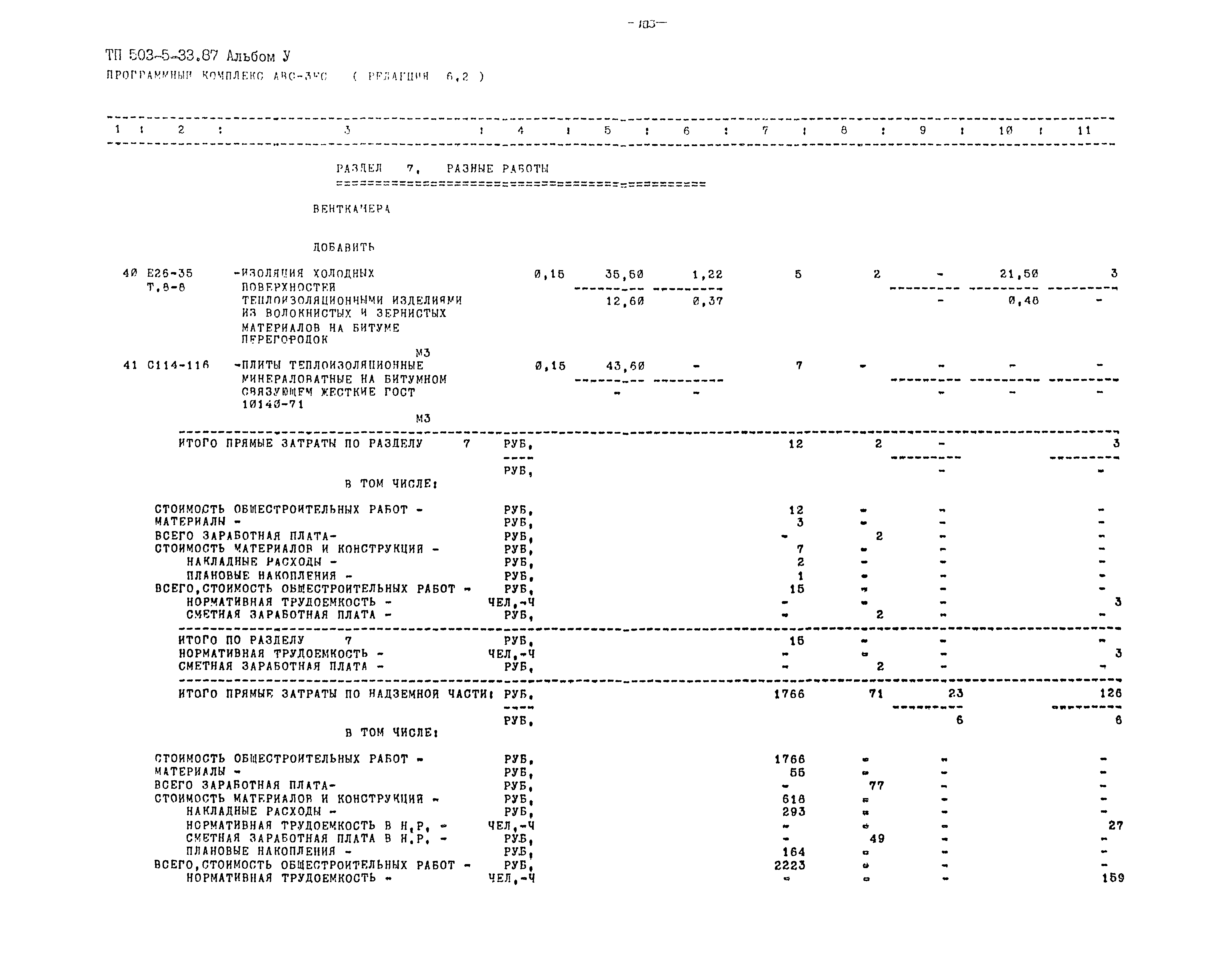 Типовой проект 503-5-33.87