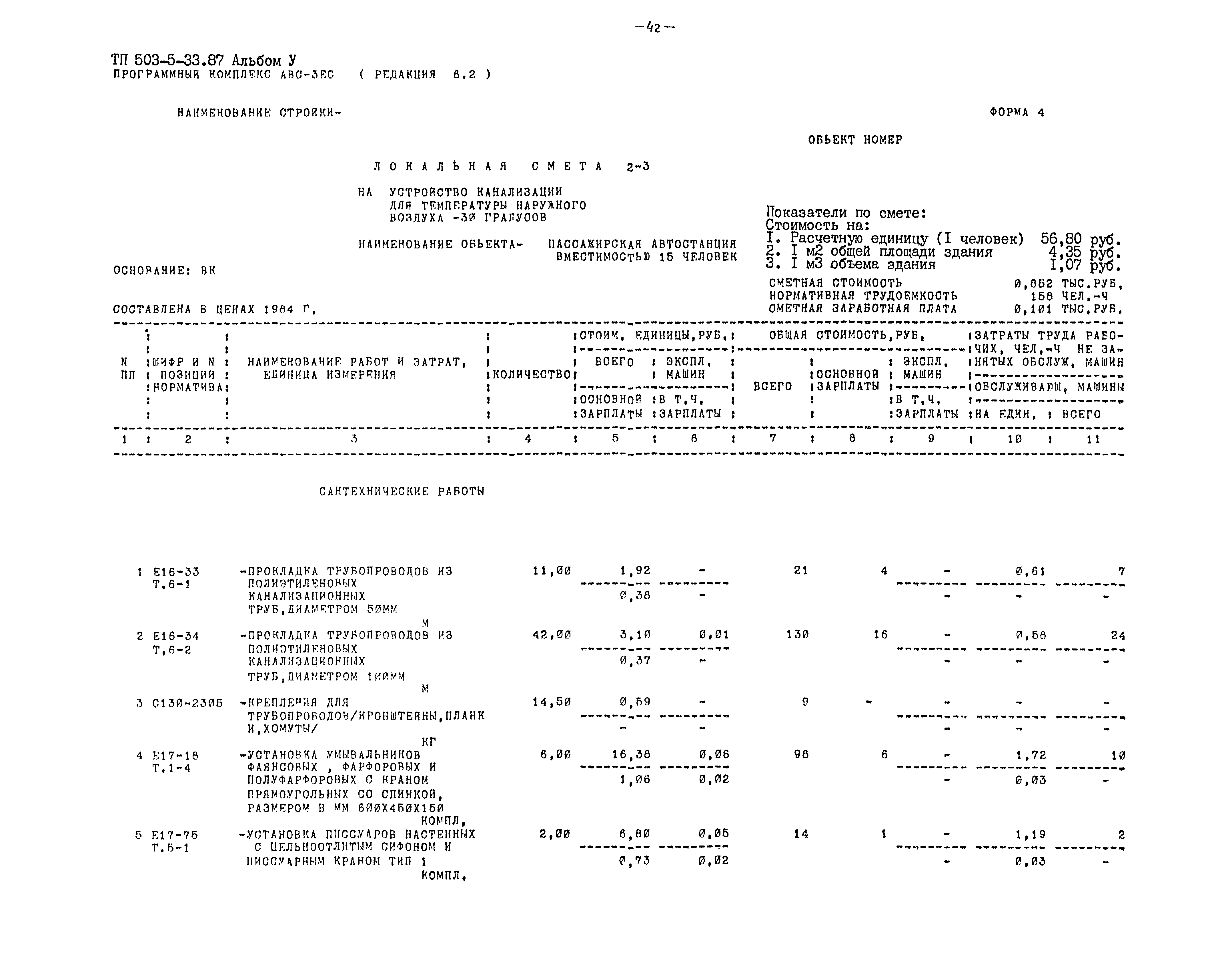 Типовой проект 503-5-33.87