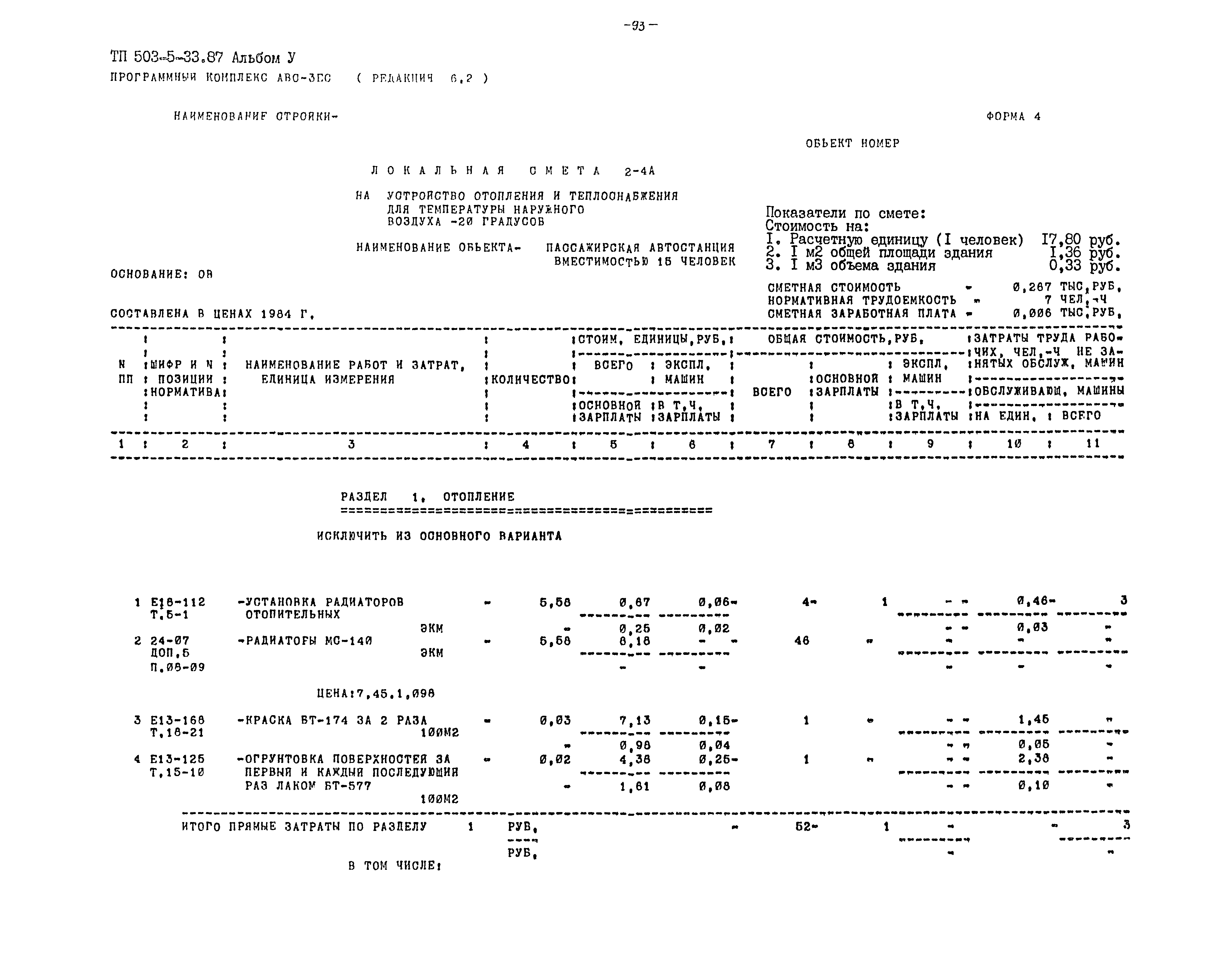Типовой проект 503-5-33.87